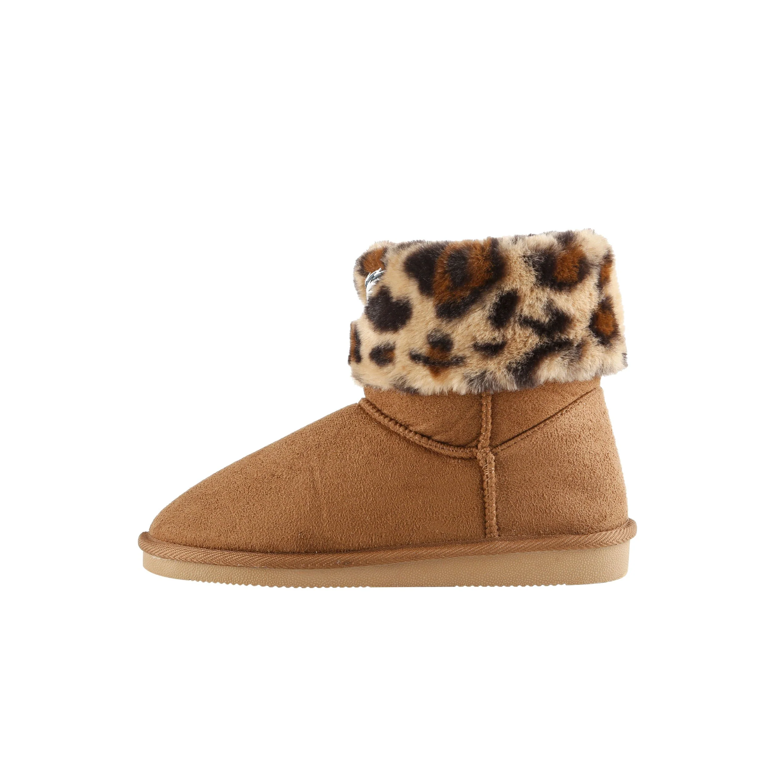 Philadelphia Eagles NFL Womens Cheetah Fur Boots - Image 3