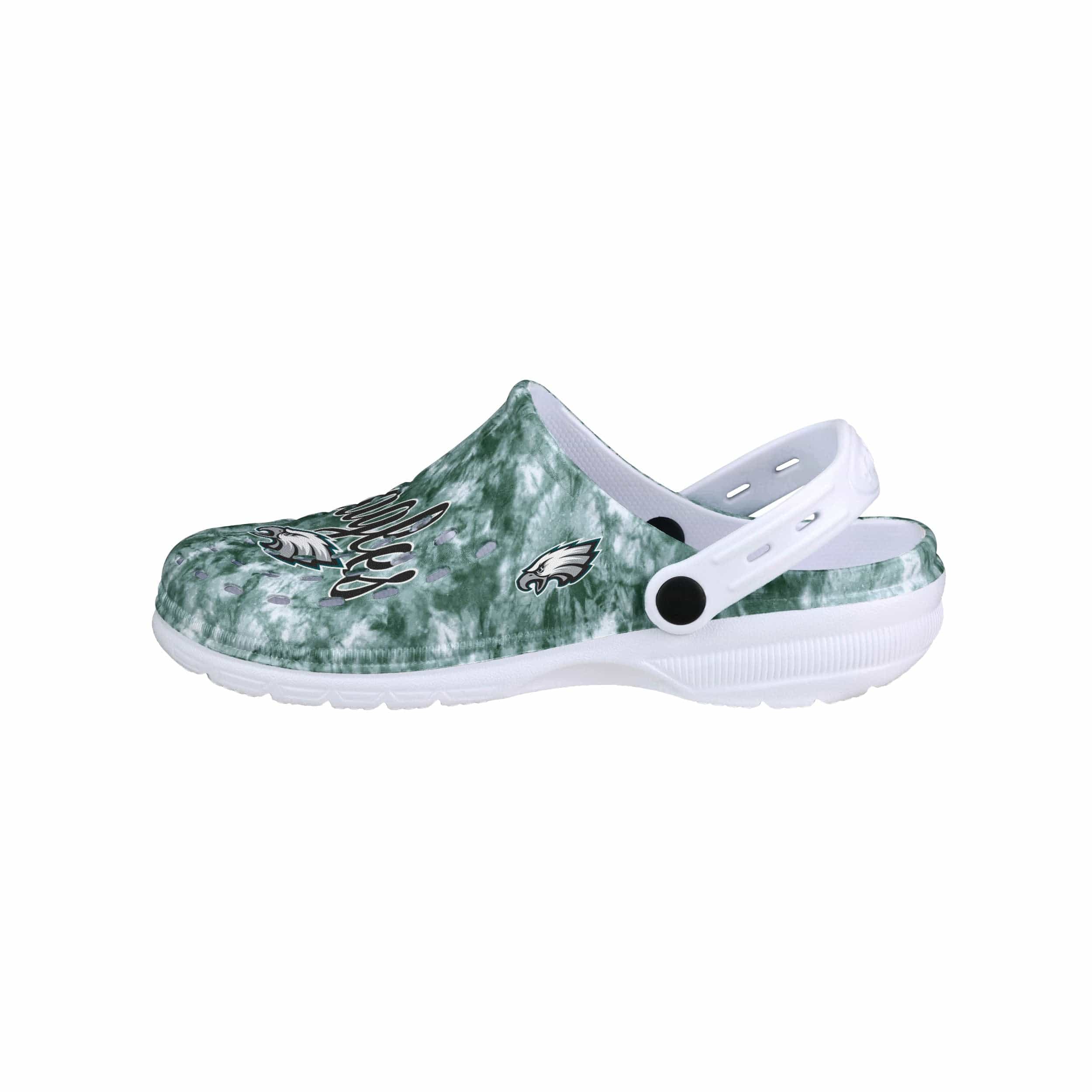 Philadelphia Eagles NFL Womens Cloudie Clog With Strap - Image 2