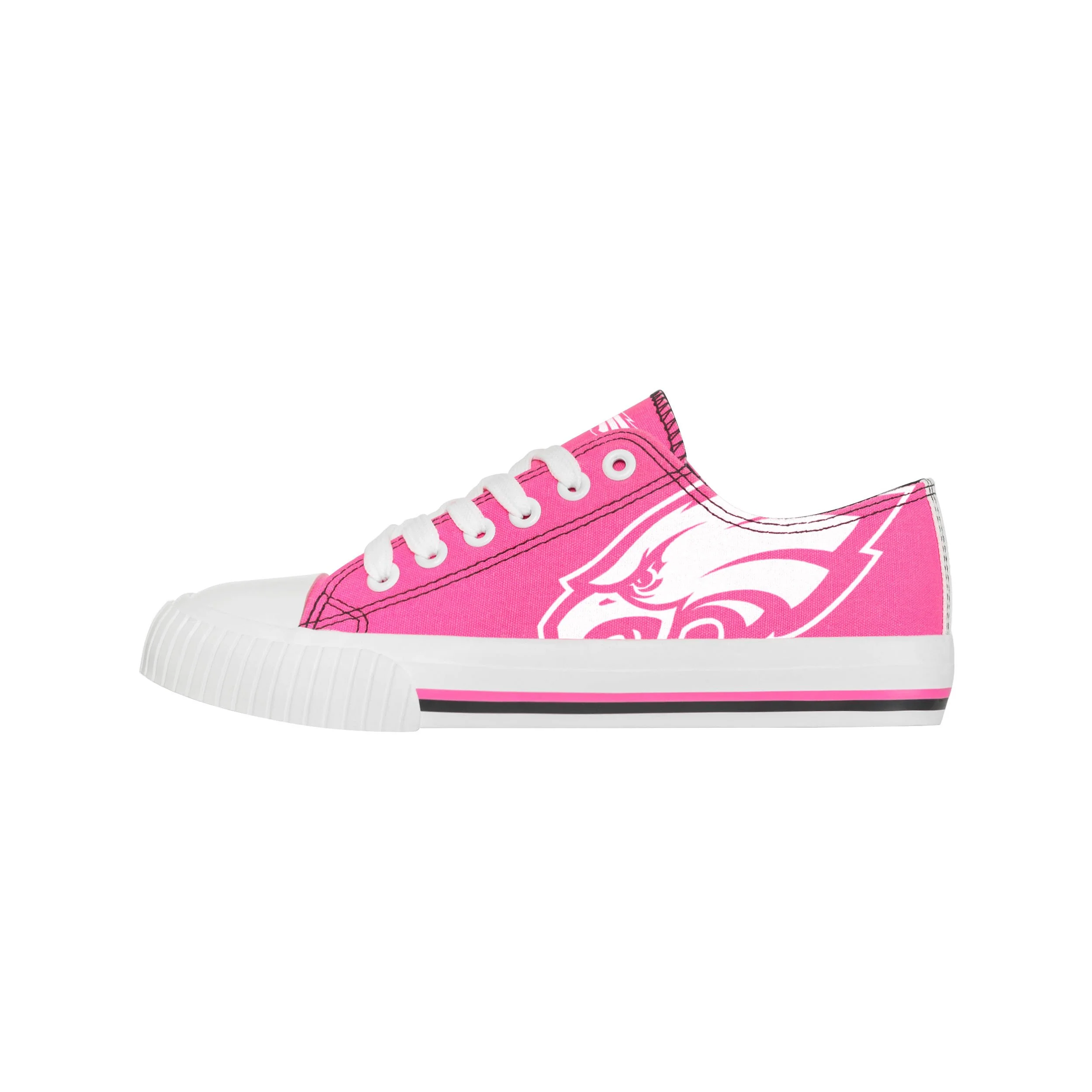 Philadelphia Eagles NFL Womens Highlights Low Top Canvas Shoe - Image 2