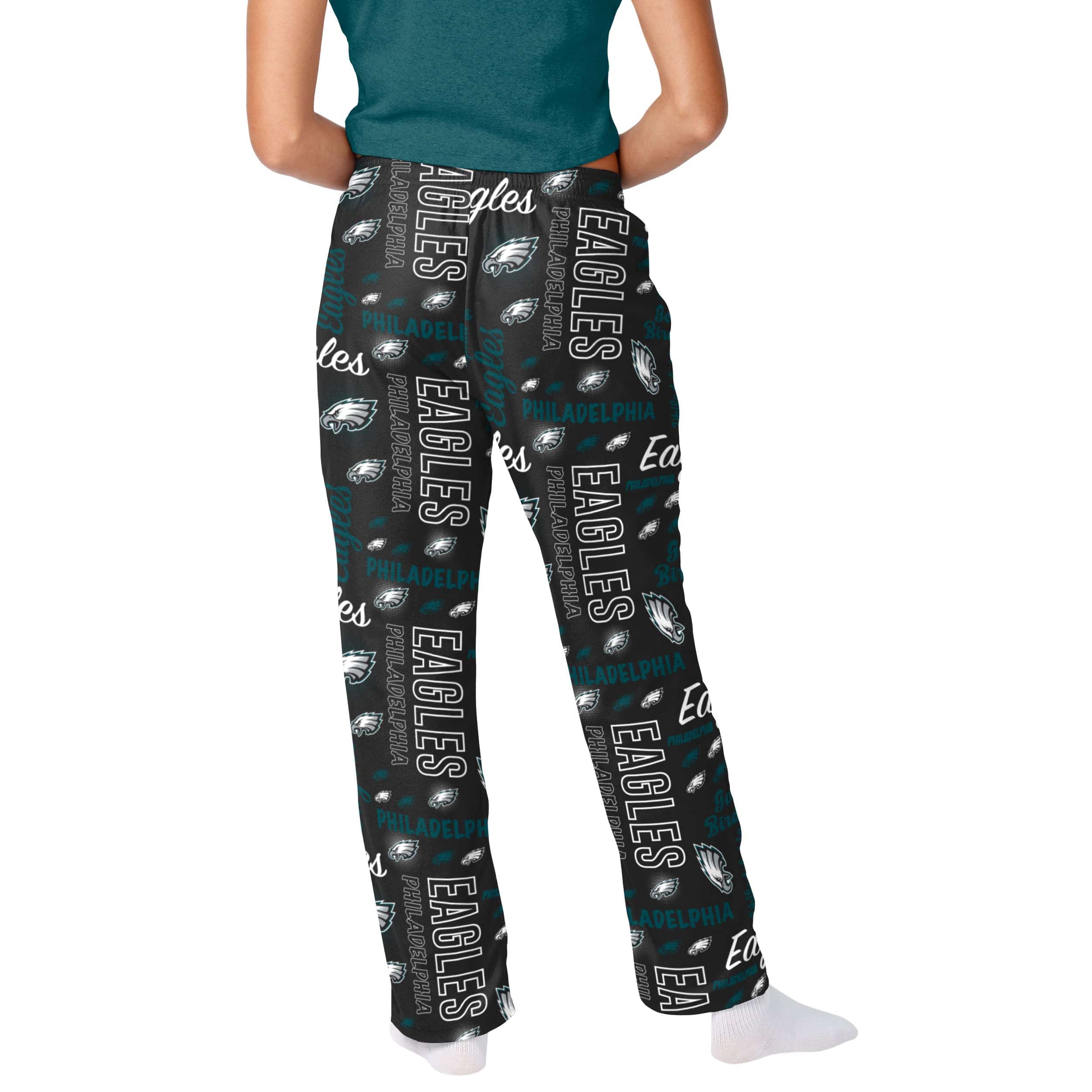 Philadelphia Eagles NFL Womens Mini Print Lounge Pants - Image 2