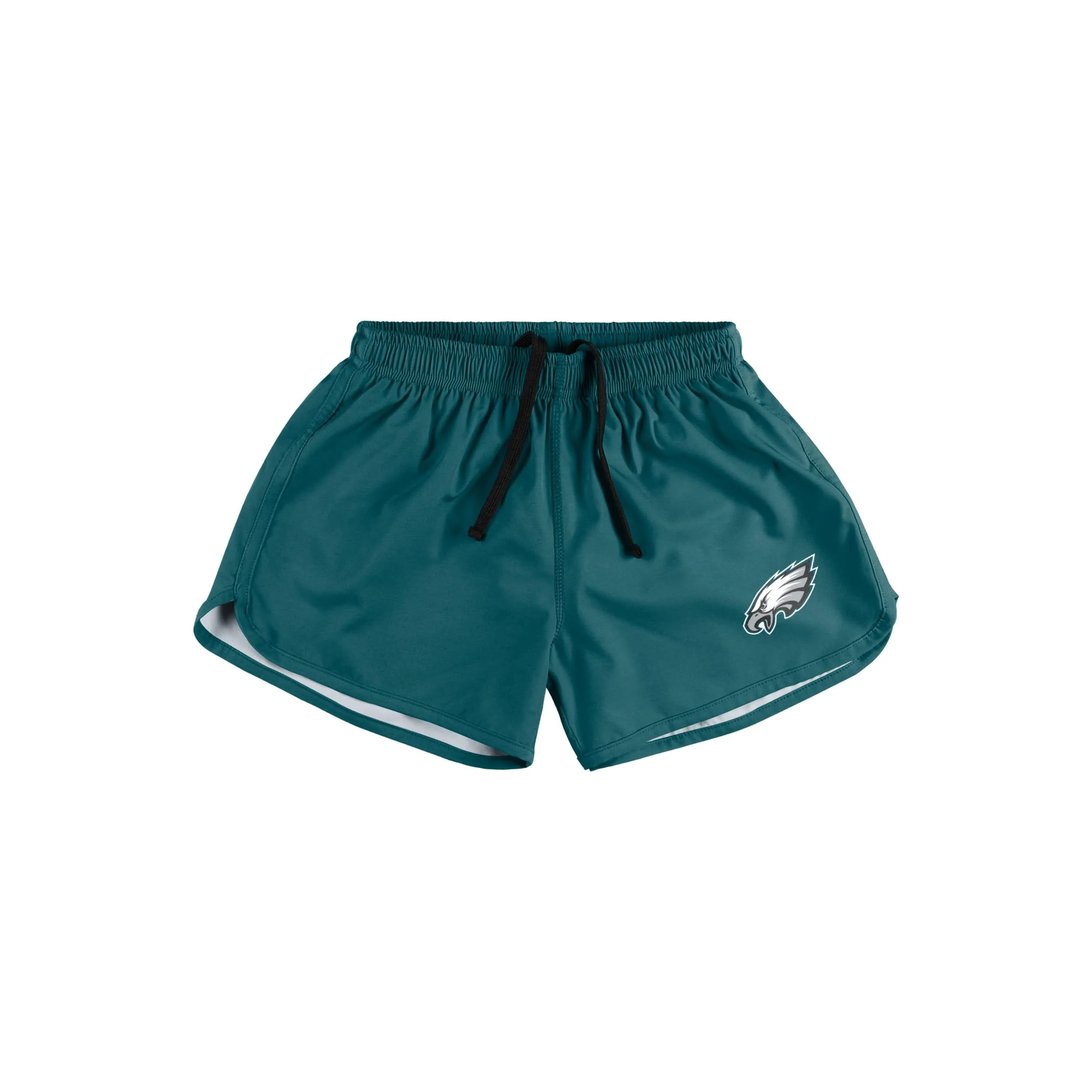 Philadelphia Eagles NFL Womens Solid Running Shorts - Image 3