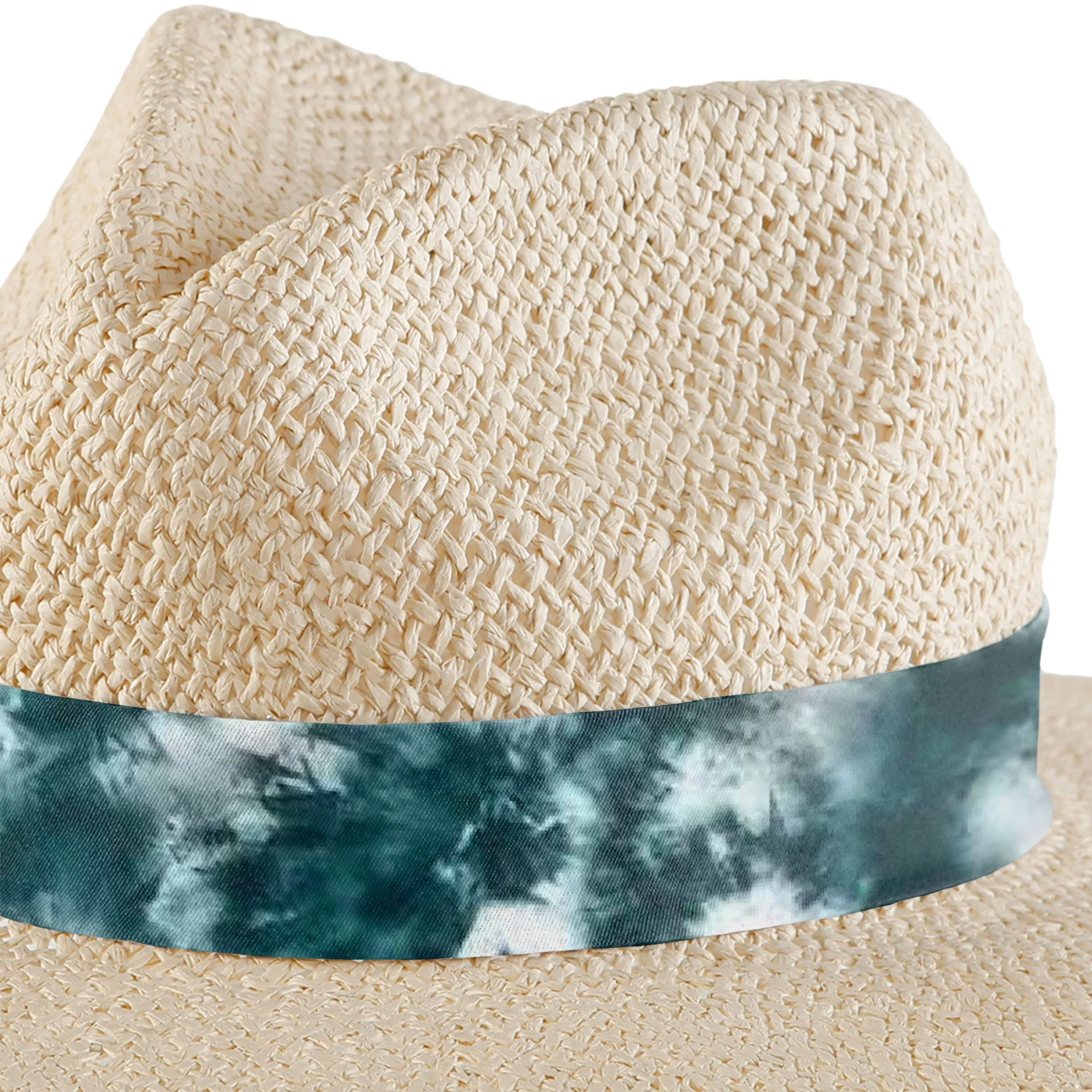 Philadelphia Eagles NFL Womens Tie-Dye Ribbon Straw Hat - Image 3