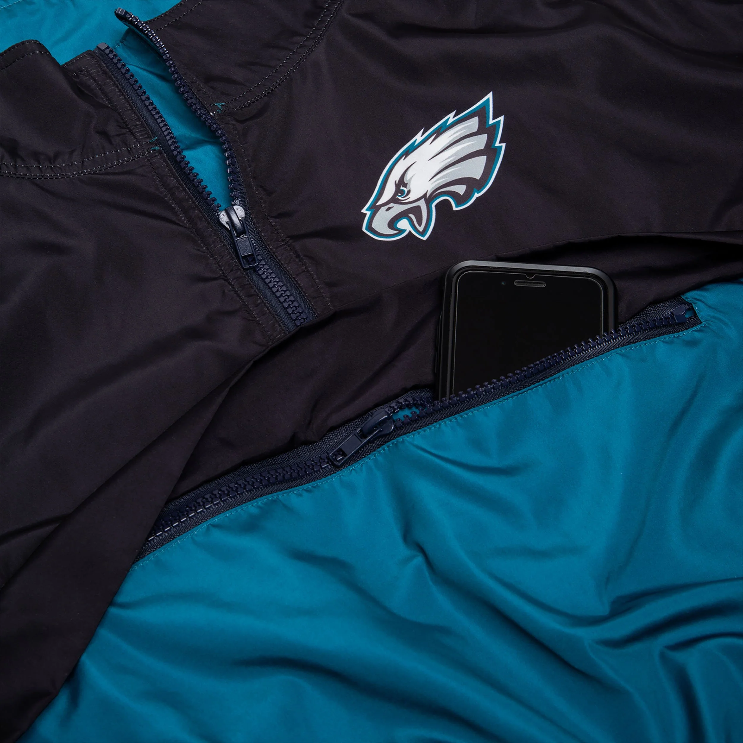 Philadelphia Eagles NFL Womens Winning Play Windbreaker - Image 3