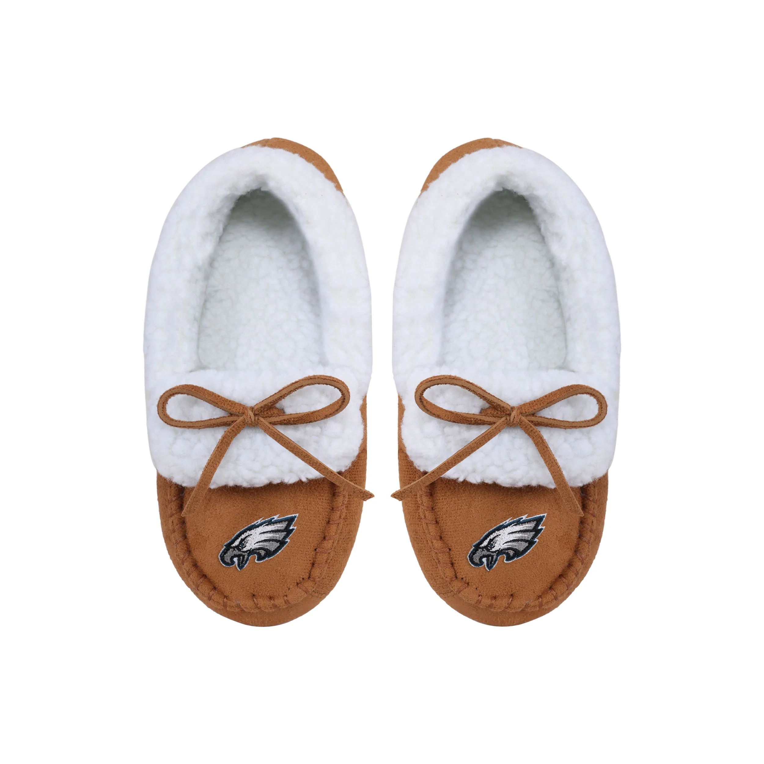 Philadelphia Eagles NFL Youth Moccasin Slippers - Image 4