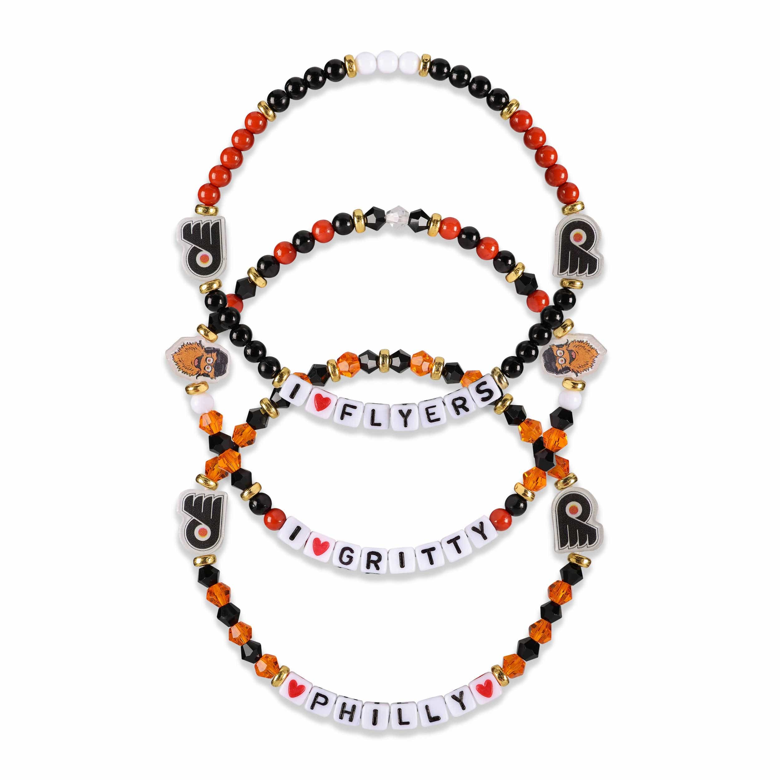 Philadelphia Flyers NHL 3 Pack Friendship Bracelet