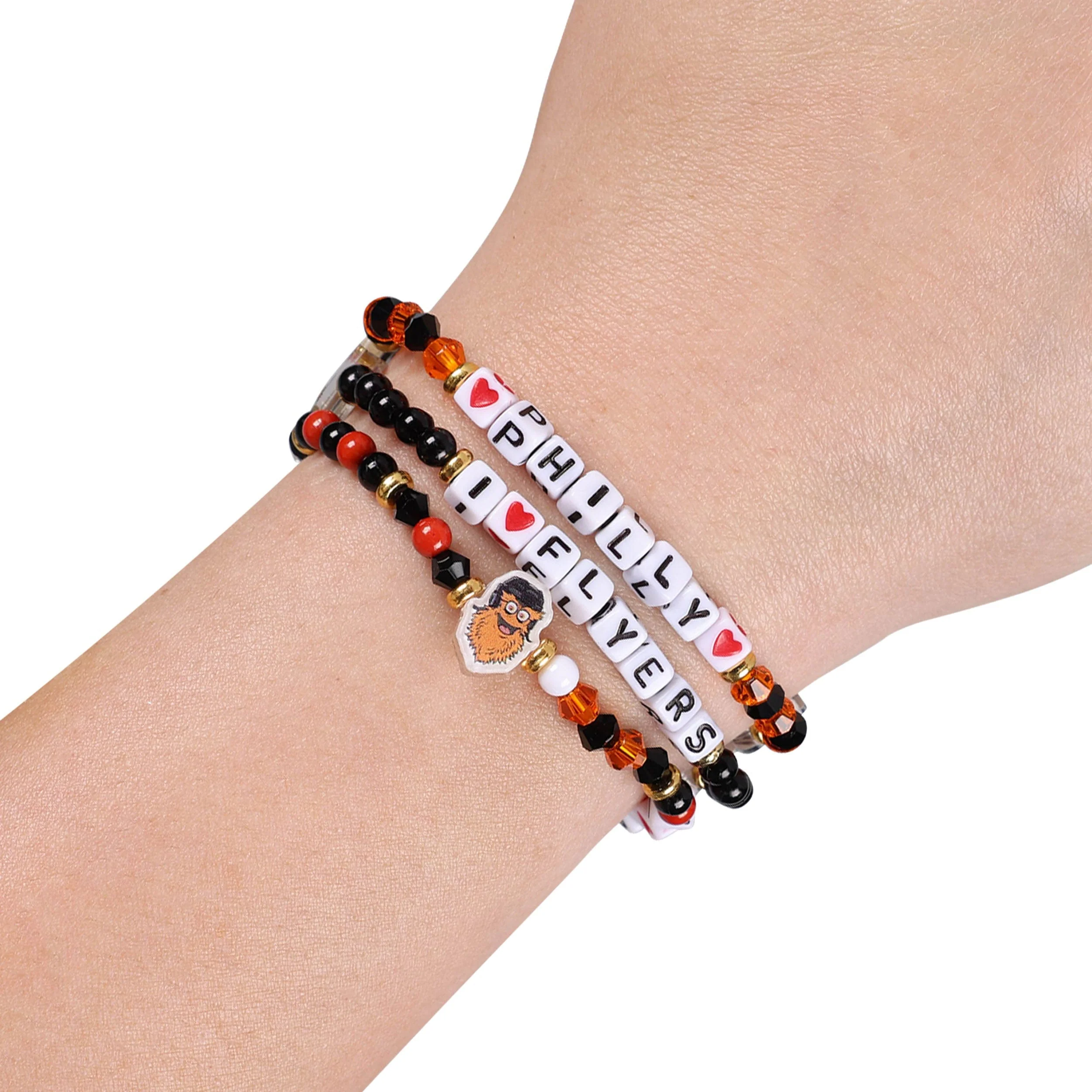 Philadelphia Flyers NHL 3 Pack Friendship Bracelet - Image 4