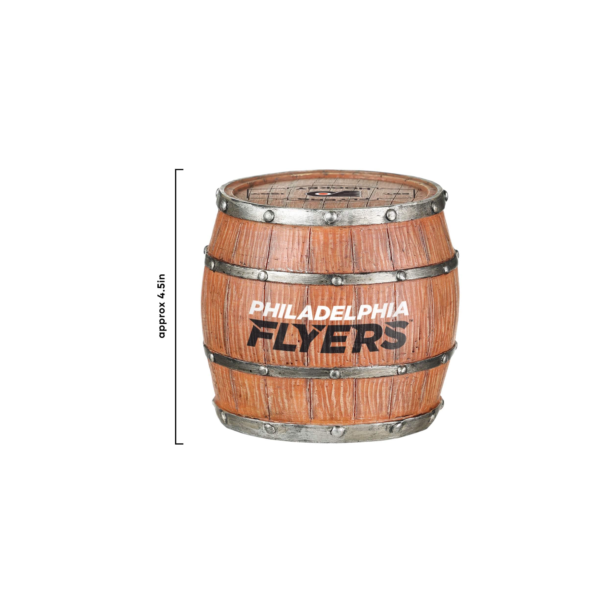 Philadelphia Flyers NHL 5 Pack Barrel Coaster Set - Image 4