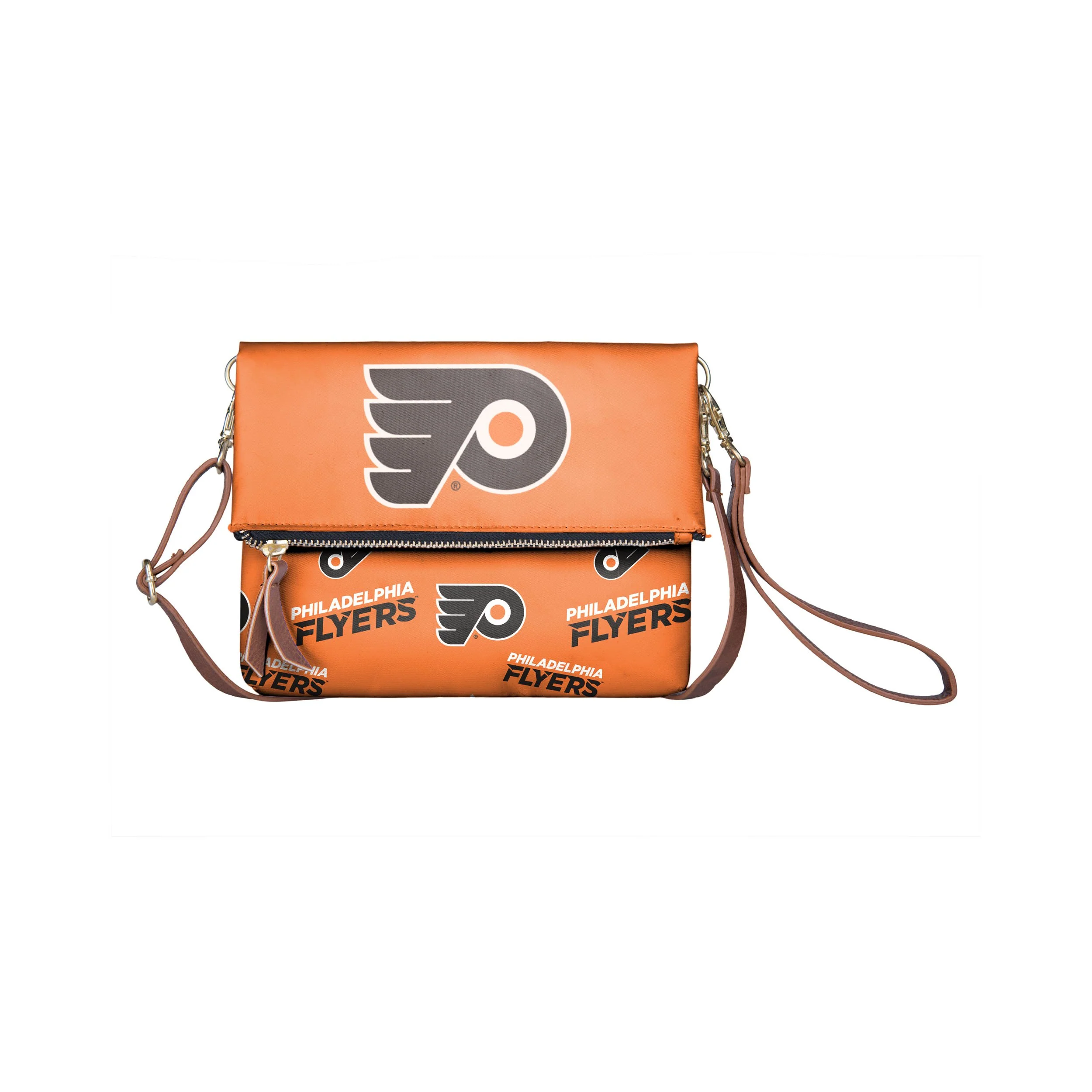 Philadelphia Flyers NHL Printed Collection Foldover Tote Bag - Image 2