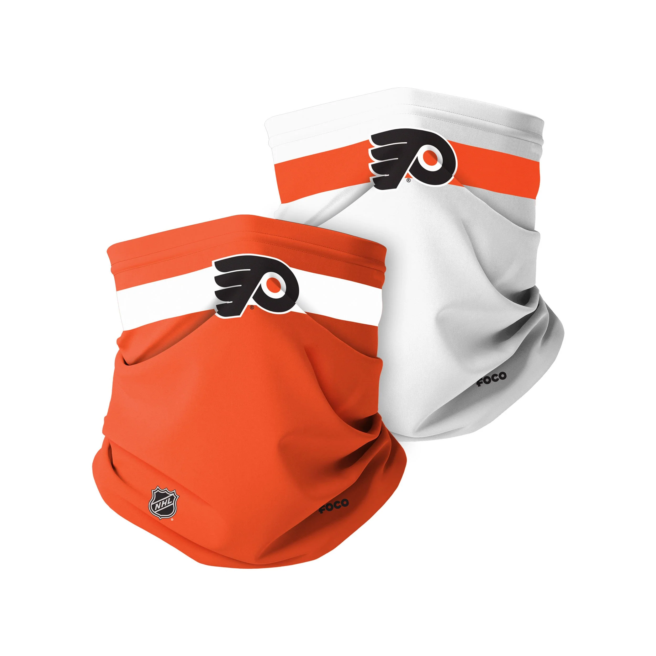 Philadelphia Flyers NHL Stitched 2 Pack Gaiter Scarf