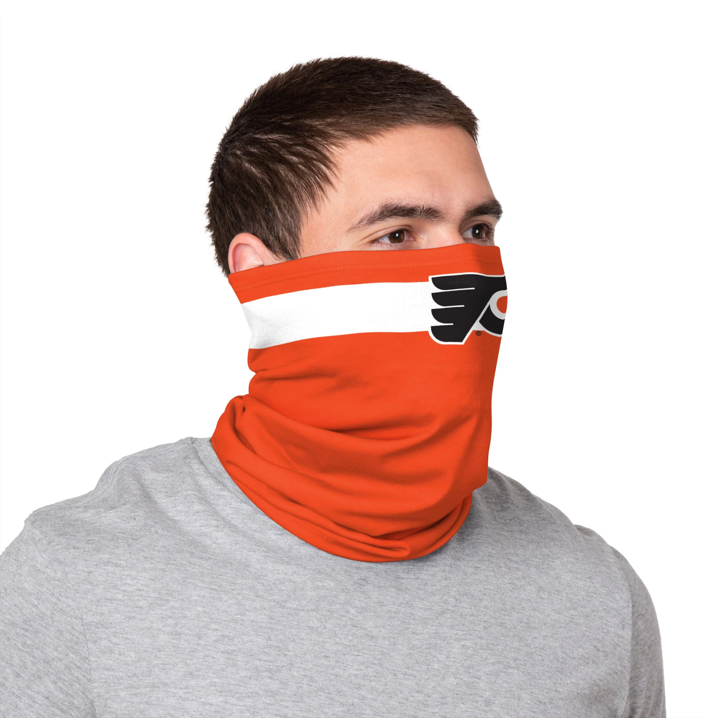 Philadelphia Flyers NHL Stitched 2 Pack Gaiter Scarf - Image 3