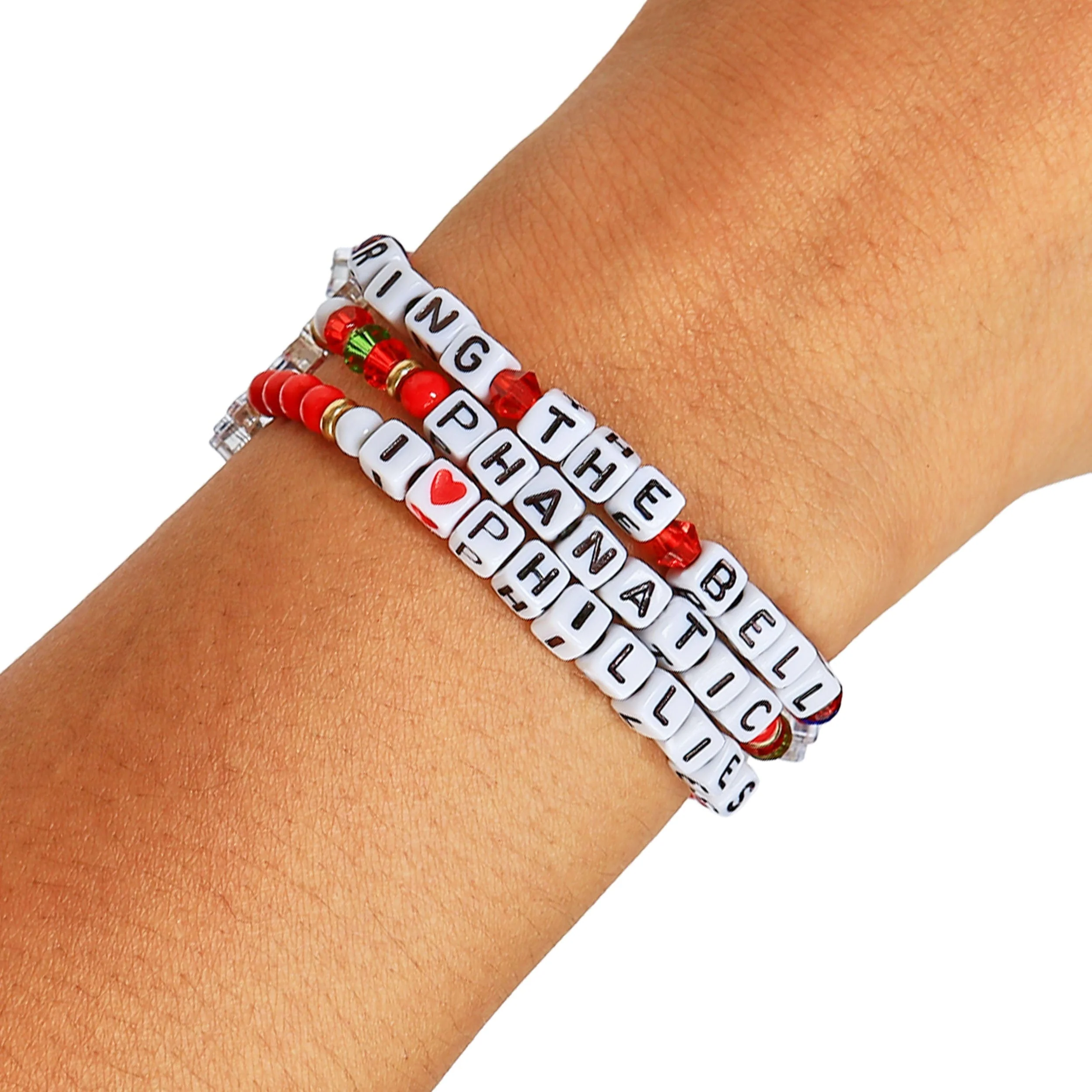 Philadelphia Phillies MLB 3 Pack Friendship Bracelet - Image 4