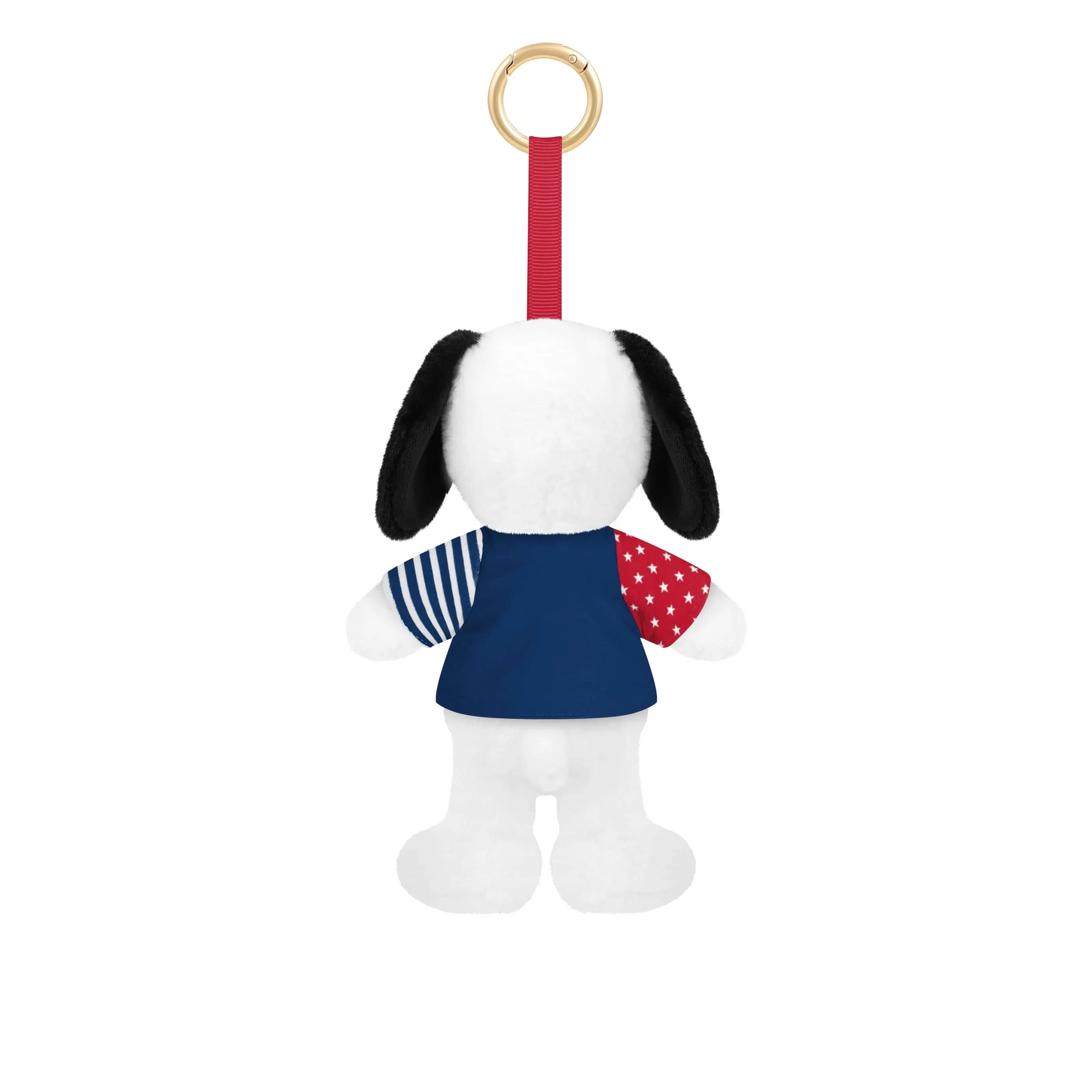 Philadelphia Phillies MLB Americana Plush Snoopy Peanuts Bag Charm Keychain - Image 2