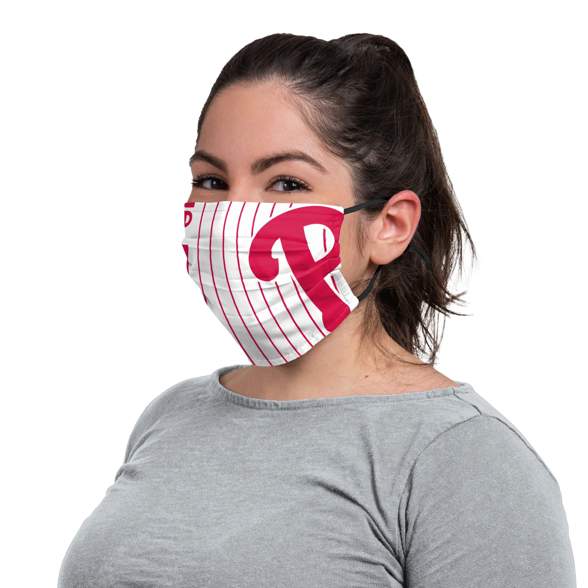Philadelphia Phillies MLB Big Logo Gameday Face Cover - Image 3