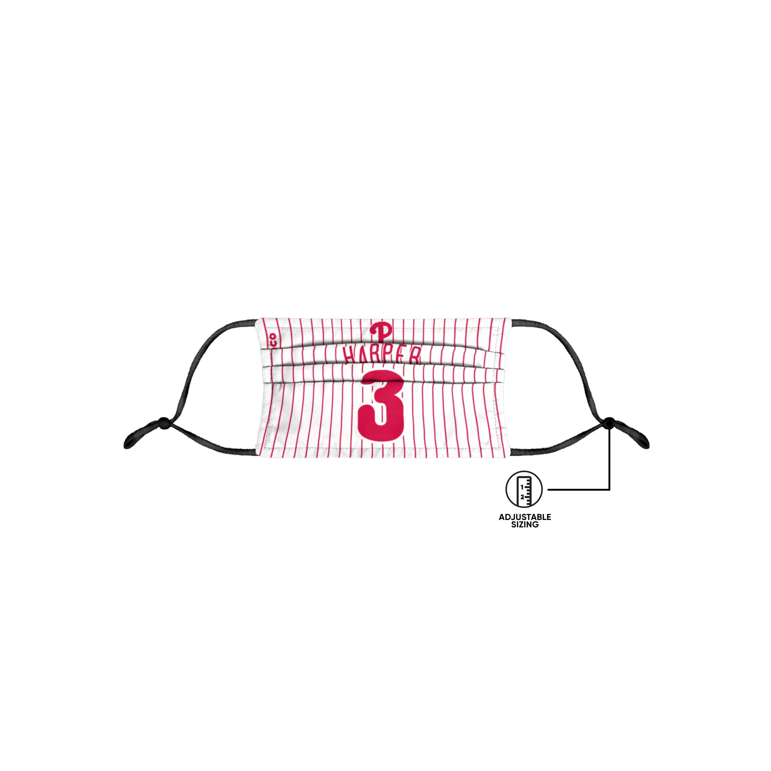 Philadelphia Phillies MLB Bryce Harper Adjustable Face Cover - Image 5