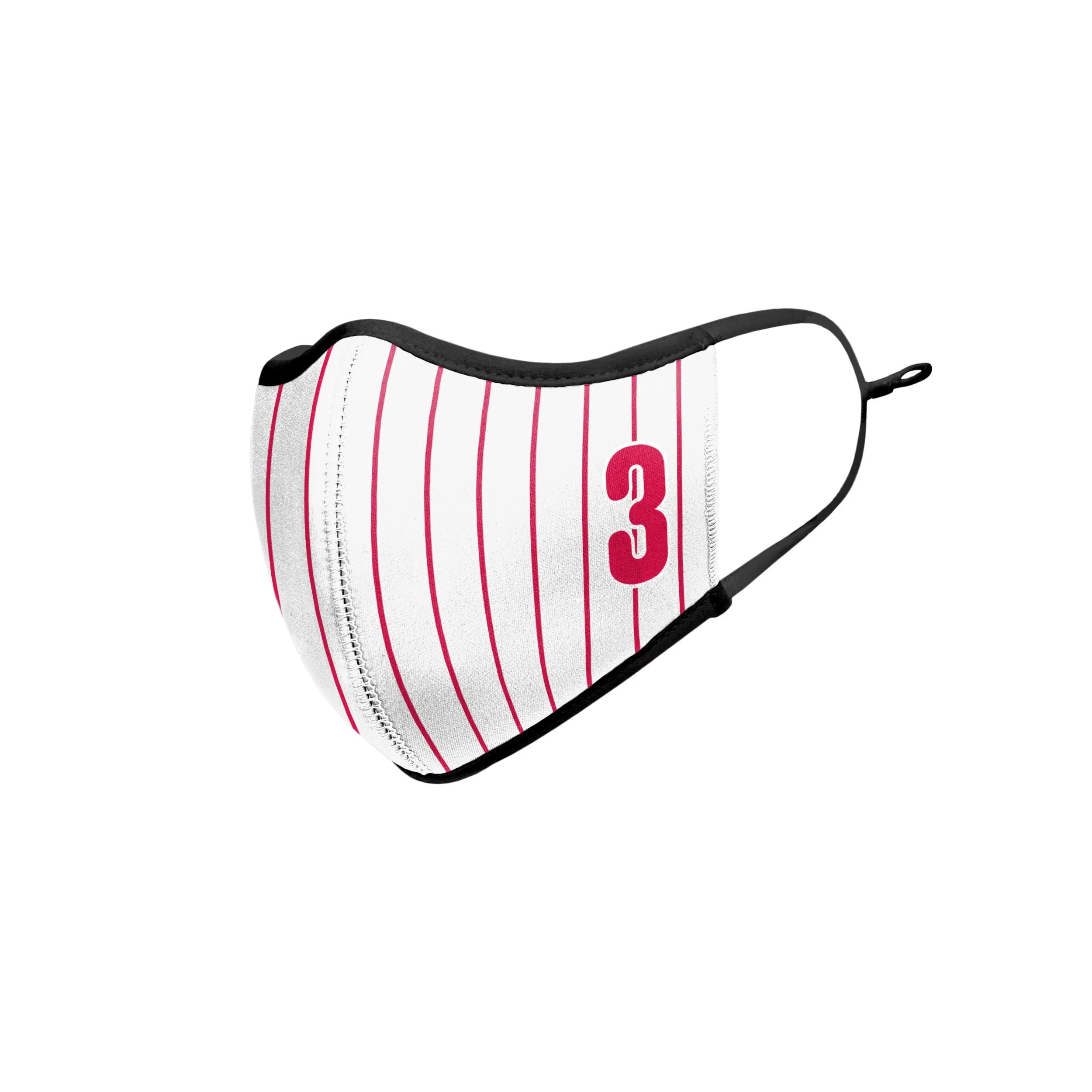 Philadelphia Phillies MLB Bryce Harper On-Field Adjustable Pinstripe Sport Face Cover - Image 4