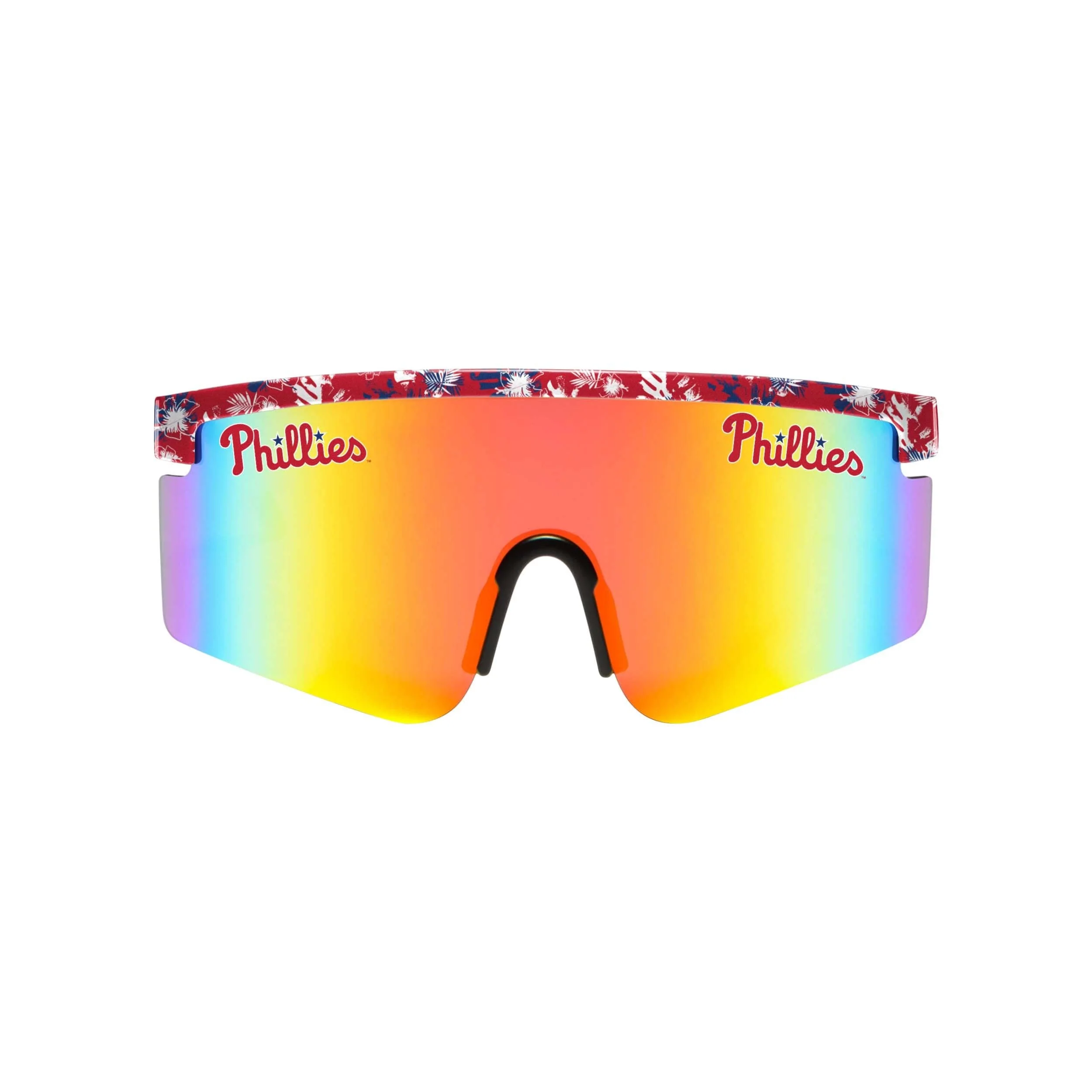 Philadelphia Phillies MLB Floral Large Frame Sunglasses - Image 2