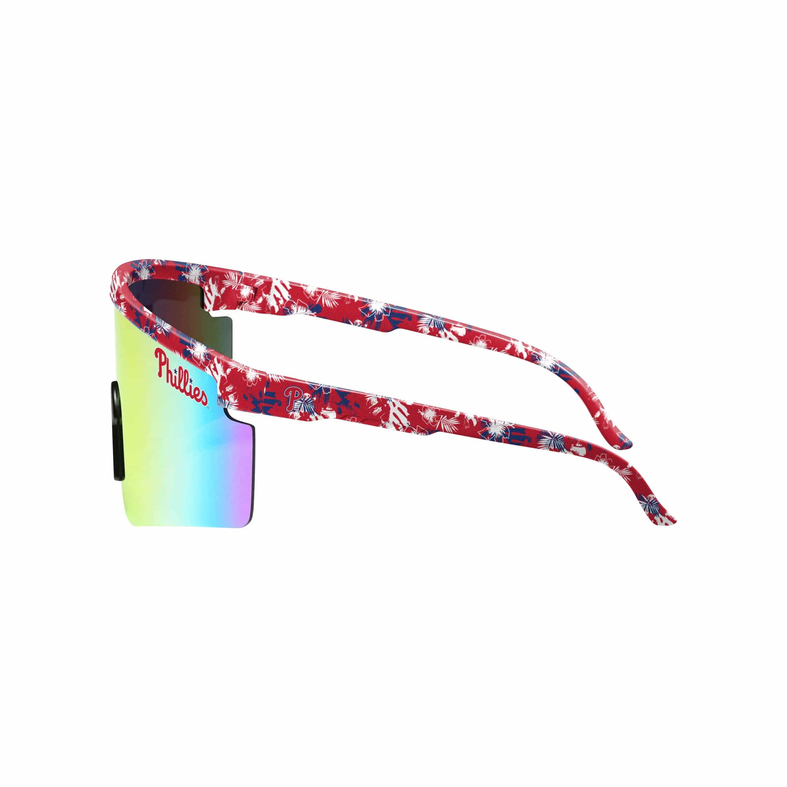 Philadelphia Phillies MLB Floral Large Frame Sunglasses - Image 3