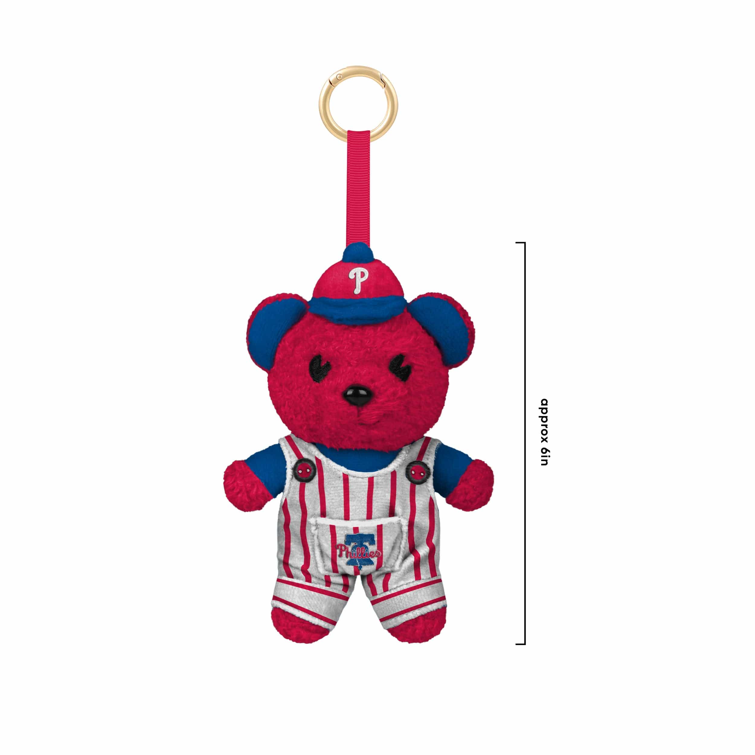 Philadelphia Phillies MLB FOOCOOS Plush Bag Charm Keychain Blind Box Series 1 - Image 3