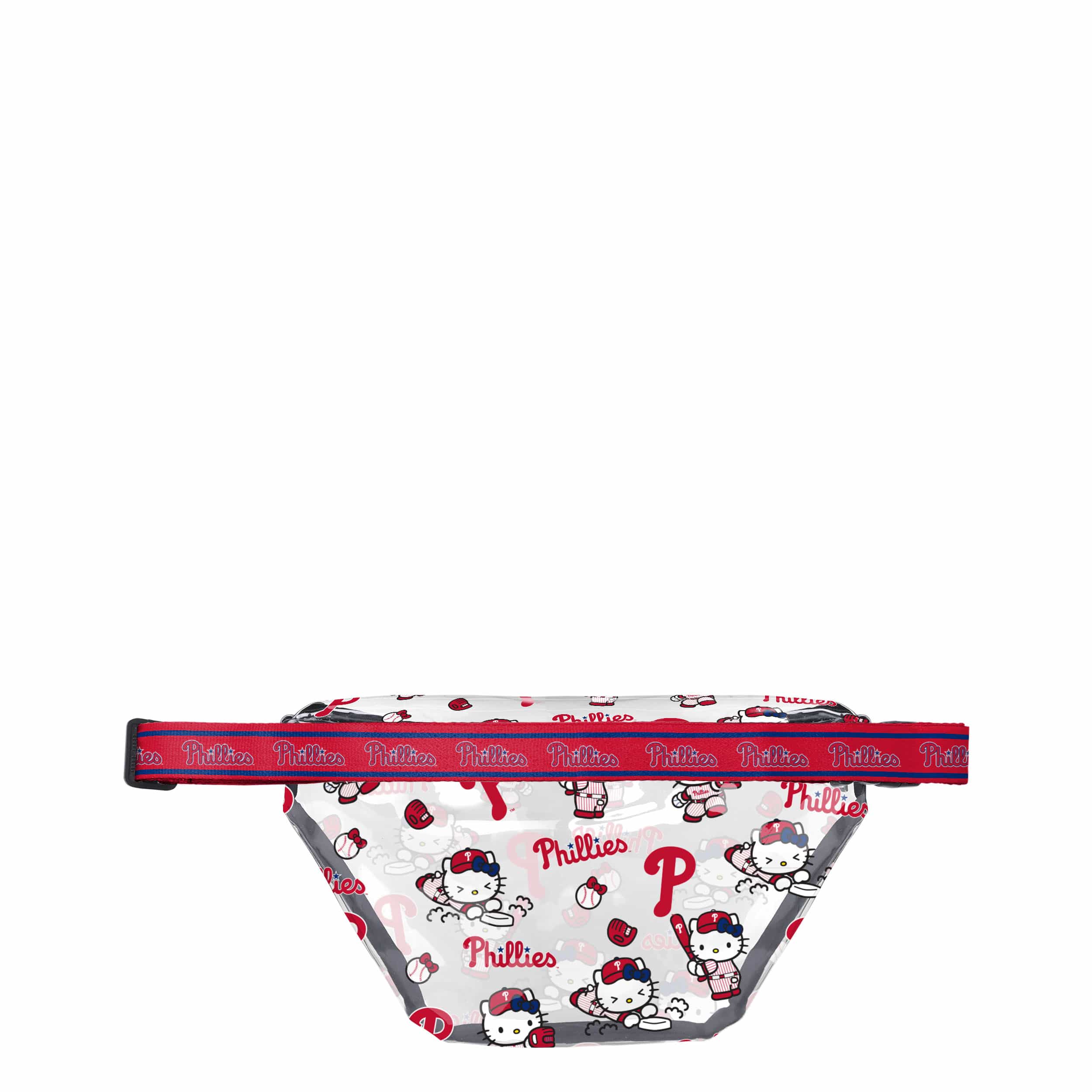 Philadelphia Phillies MLB Hello Kitty® Clear Fanny Pack (PREORDER - SHIPS MID JULY) - Image 2