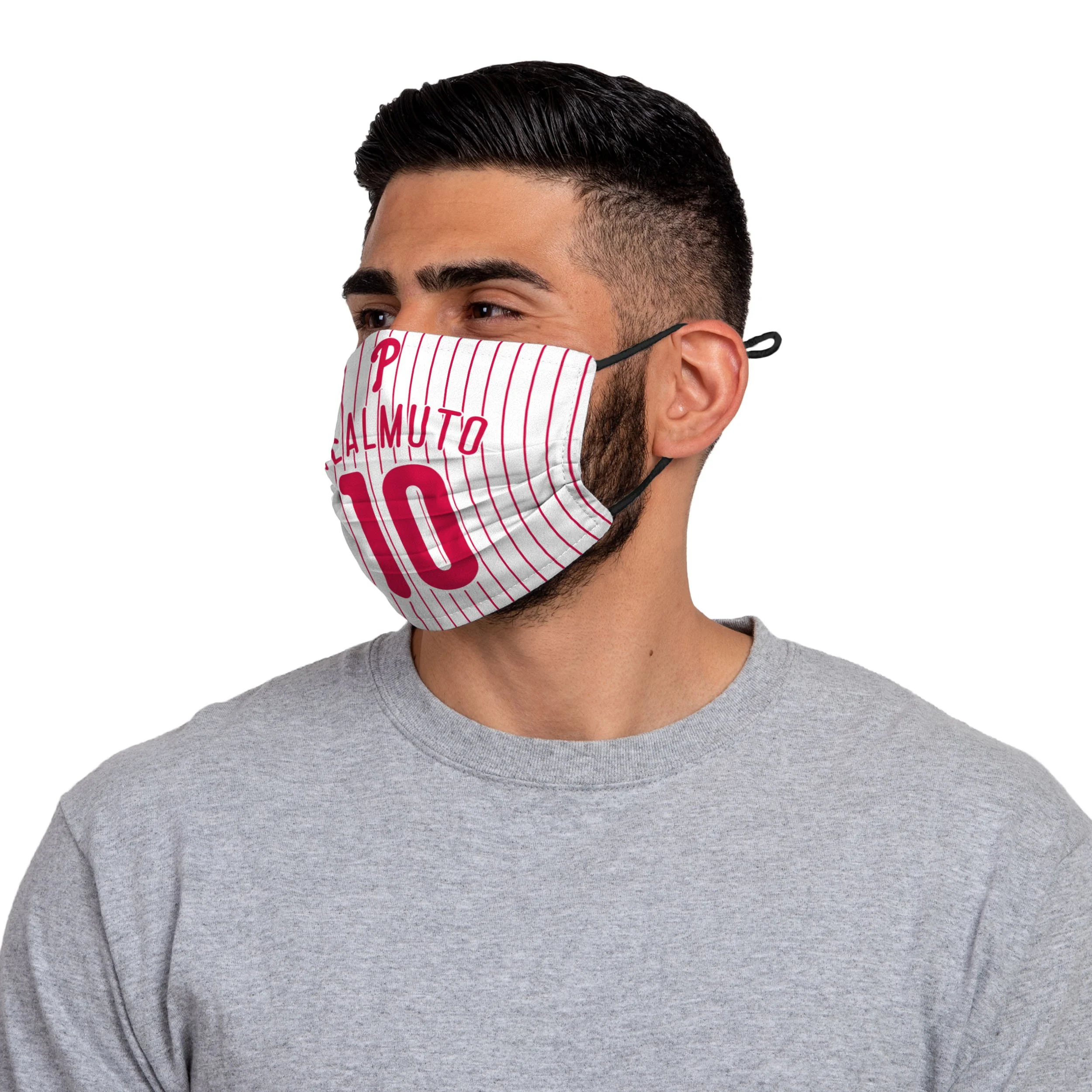 Philadelphia Phillies MLB JT Realmuto Adjustable Face Cover - Image 3