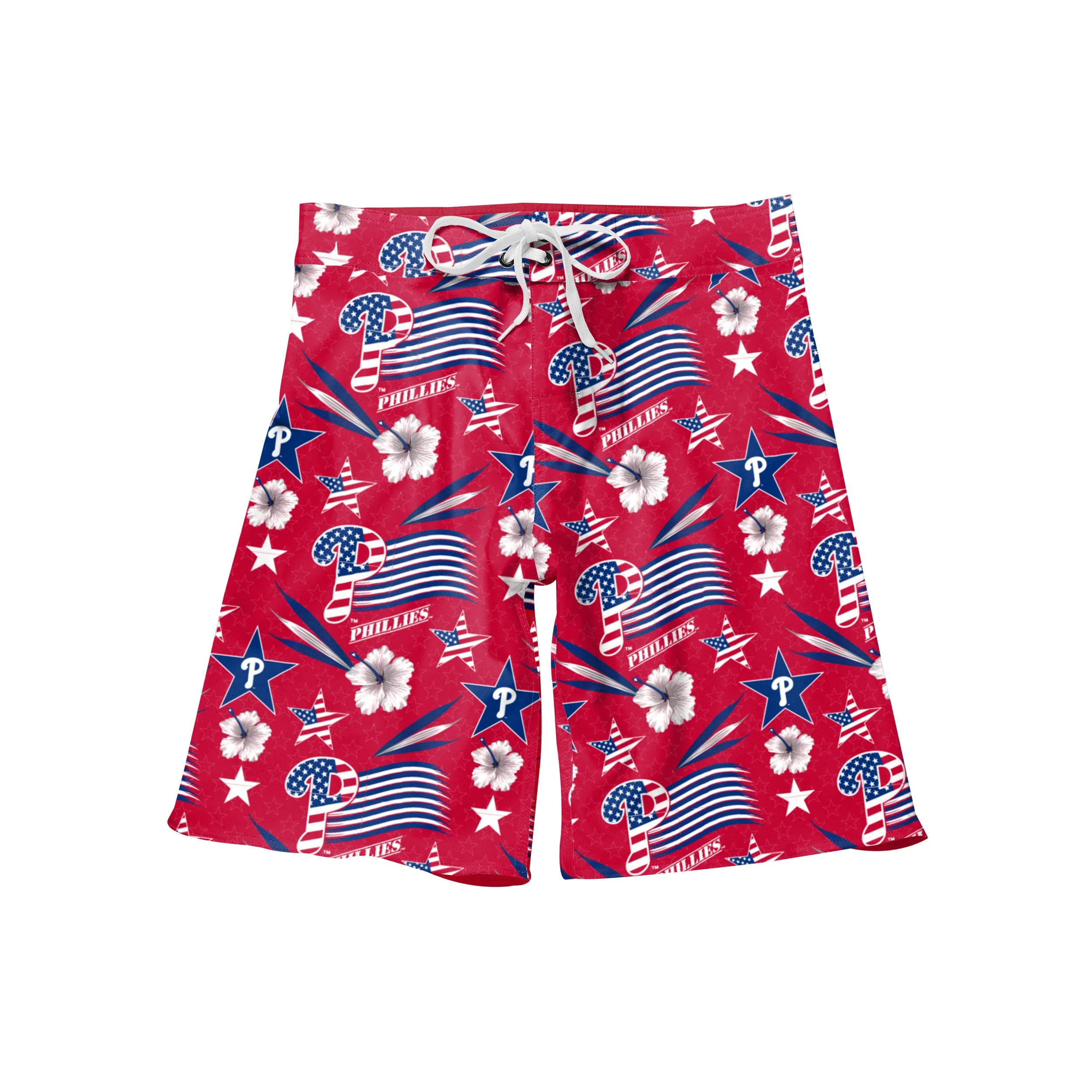 Philadelphia Phillies MLB Mens Americana Boardshorts - Image 4