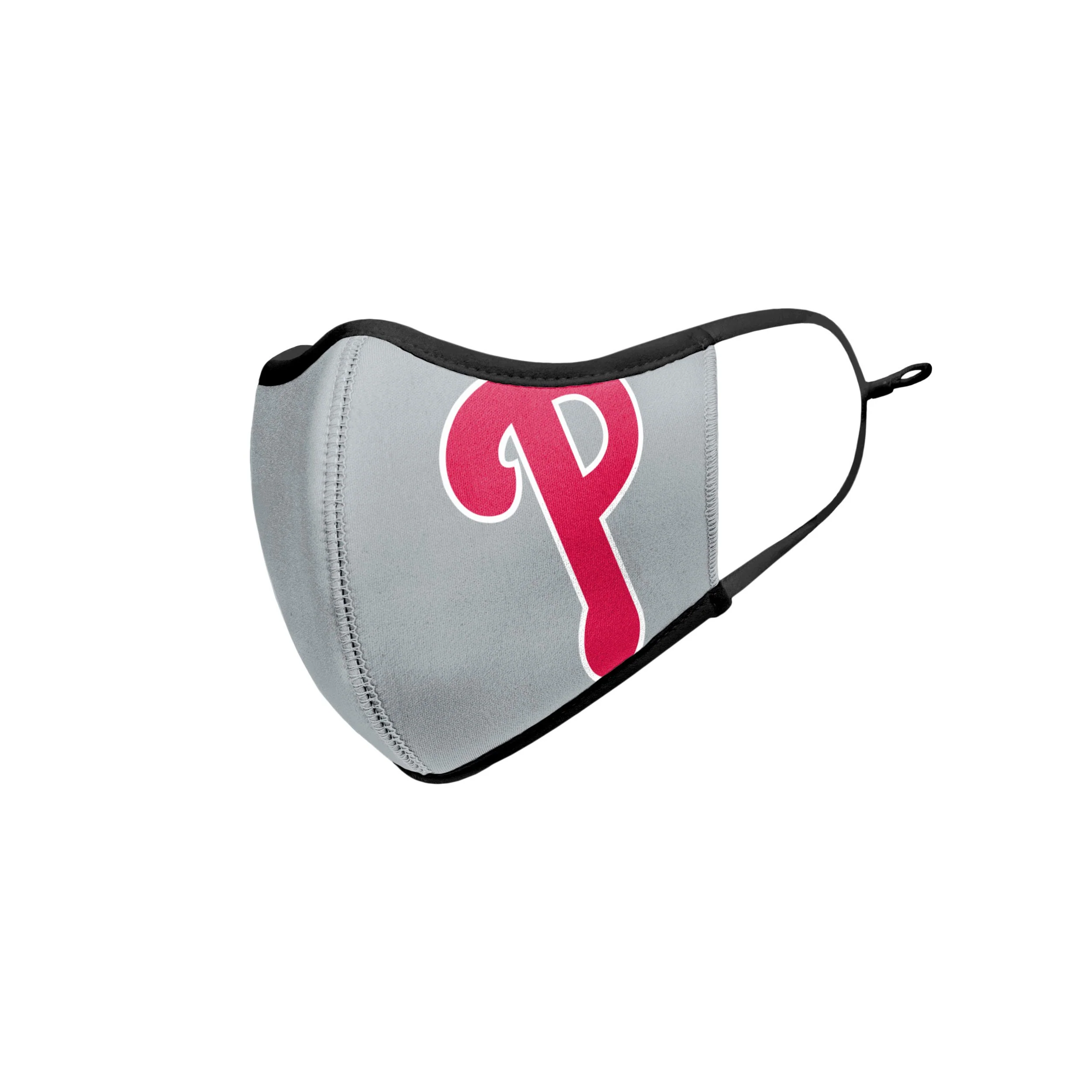 Philadelphia Phillies MLB On-Field Adjustable Gray Sport Face Cover - Image 4