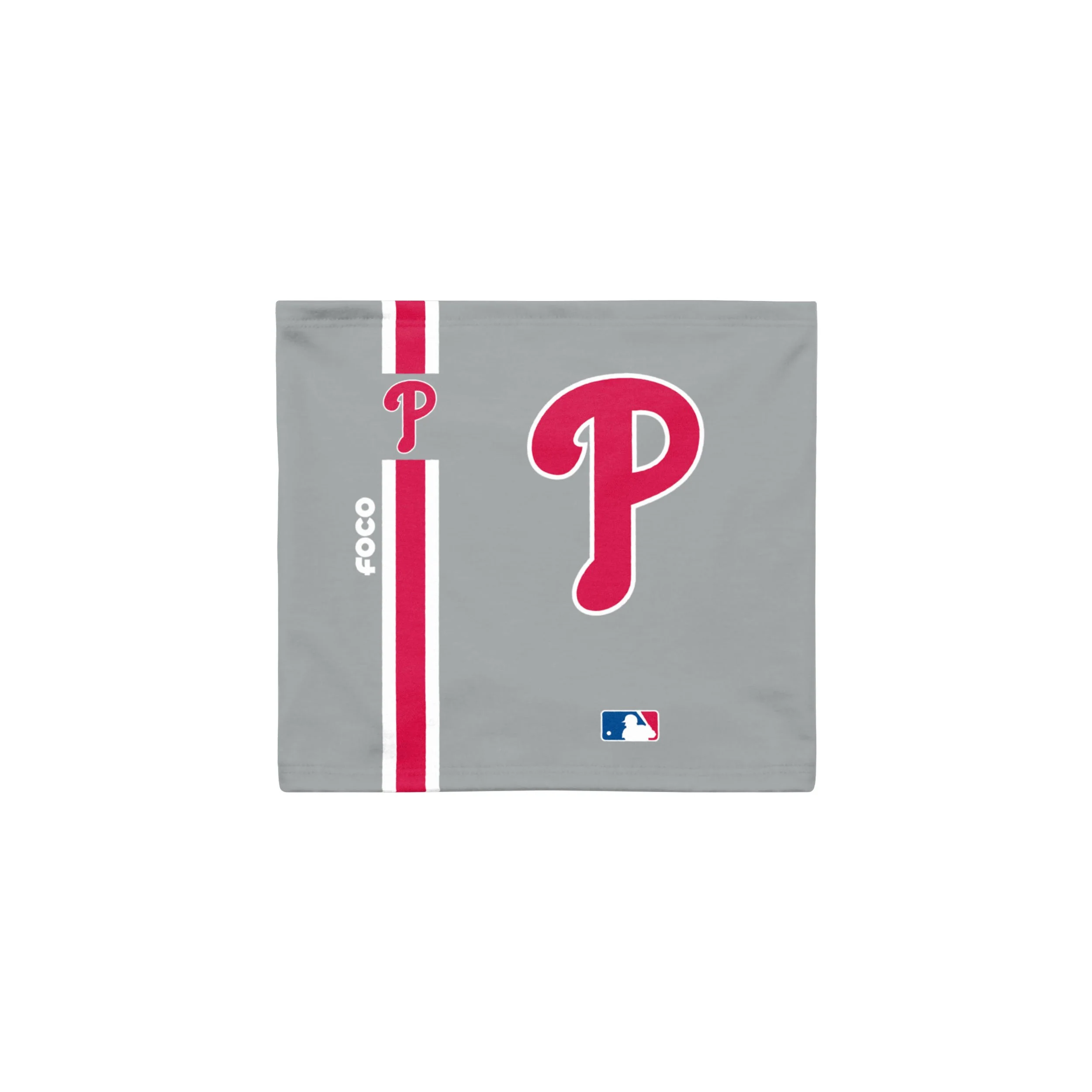 Philadelphia Phillies MLB On-Field Gray UV Gaiter Scarf - Image 2