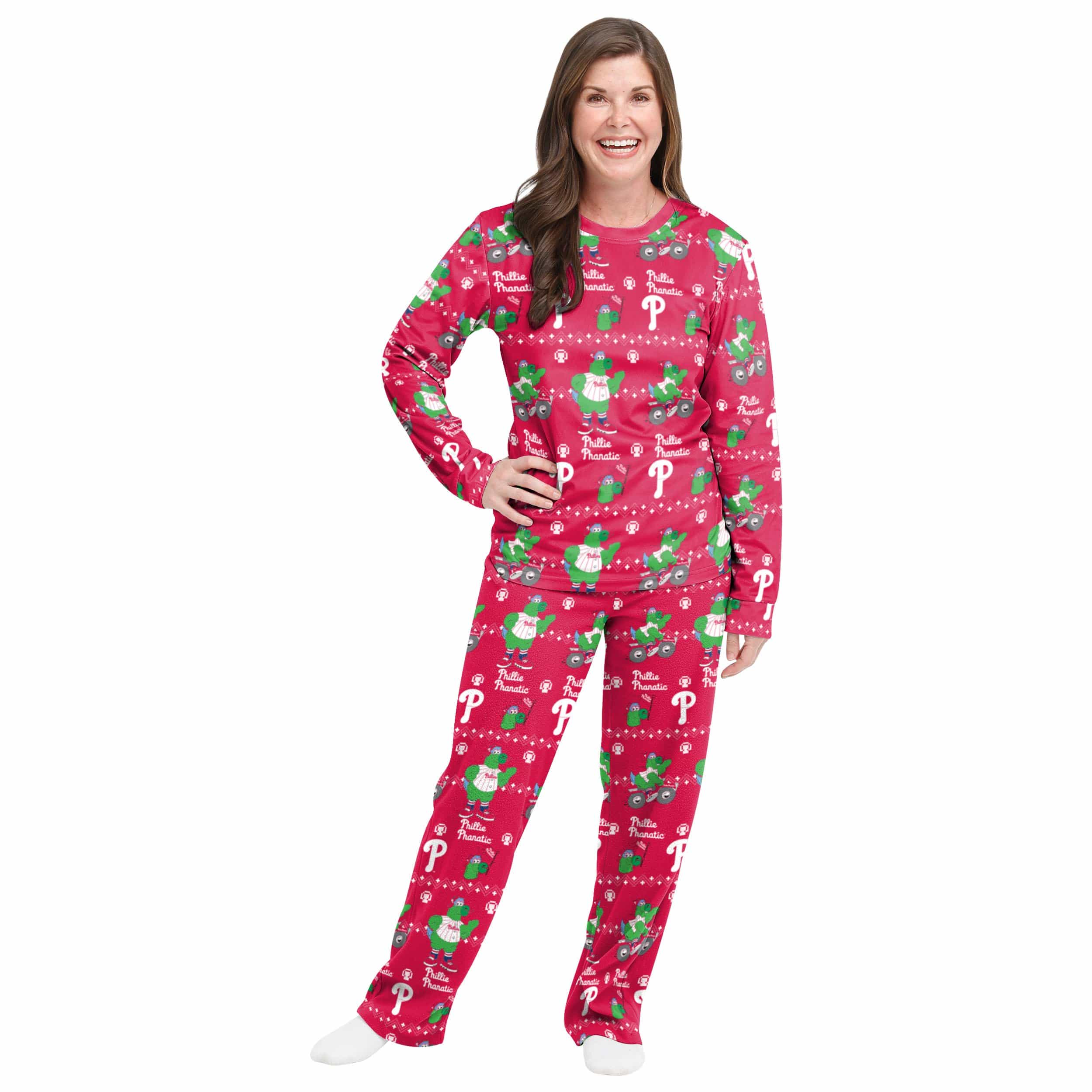 Philadelphia Phillies MLB Phillie Phanatic Team Mascot Pajamas