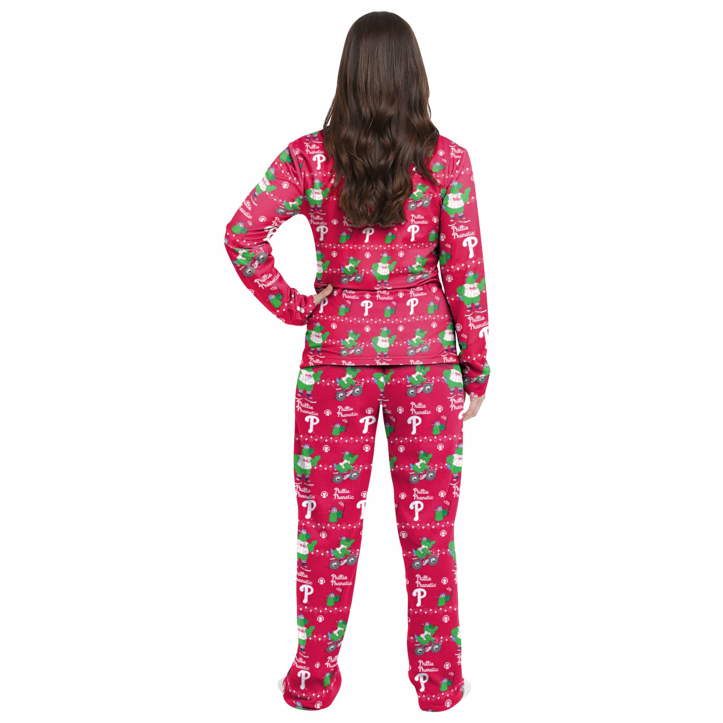 Philadelphia Phillies MLB Phillie Phanatic Team Mascot Pajamas - Image 2