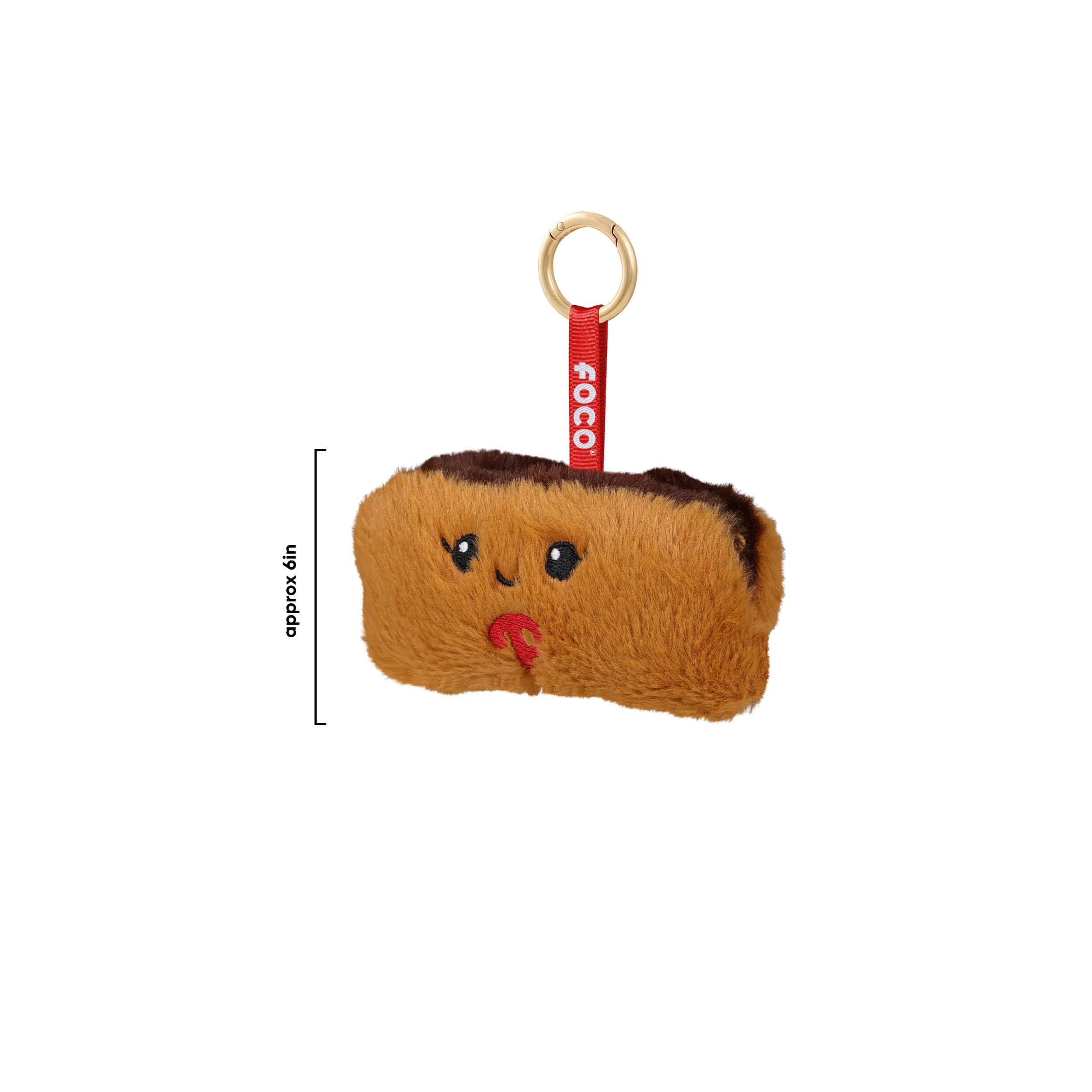 Philadelphia Phillies MLB Plush Food Bag Charm Keychain - Image 2