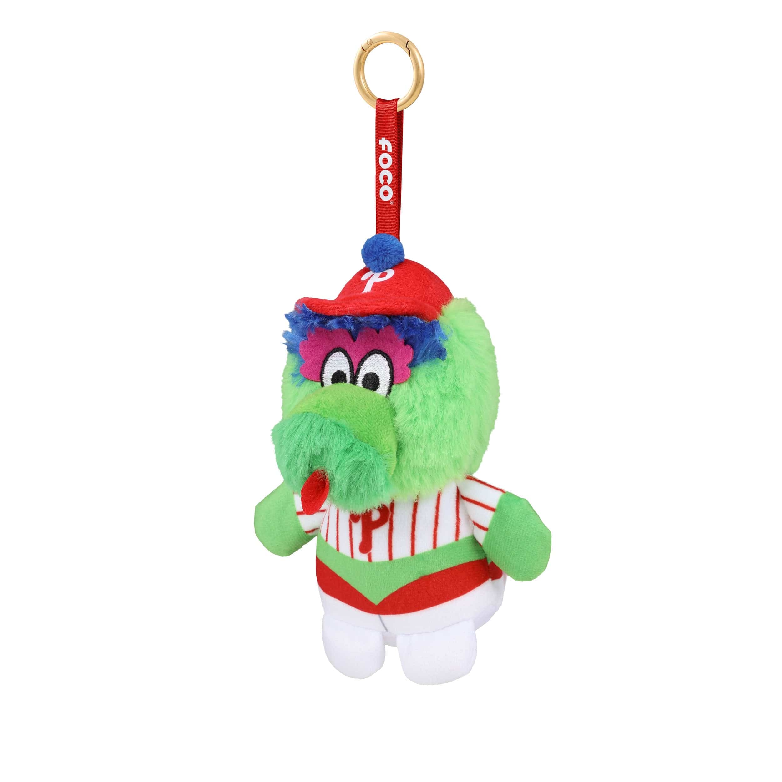 Philadelphia Phillies MLB Plush Teamie Beanie Mascot Bag Charm Keychain - Image 3