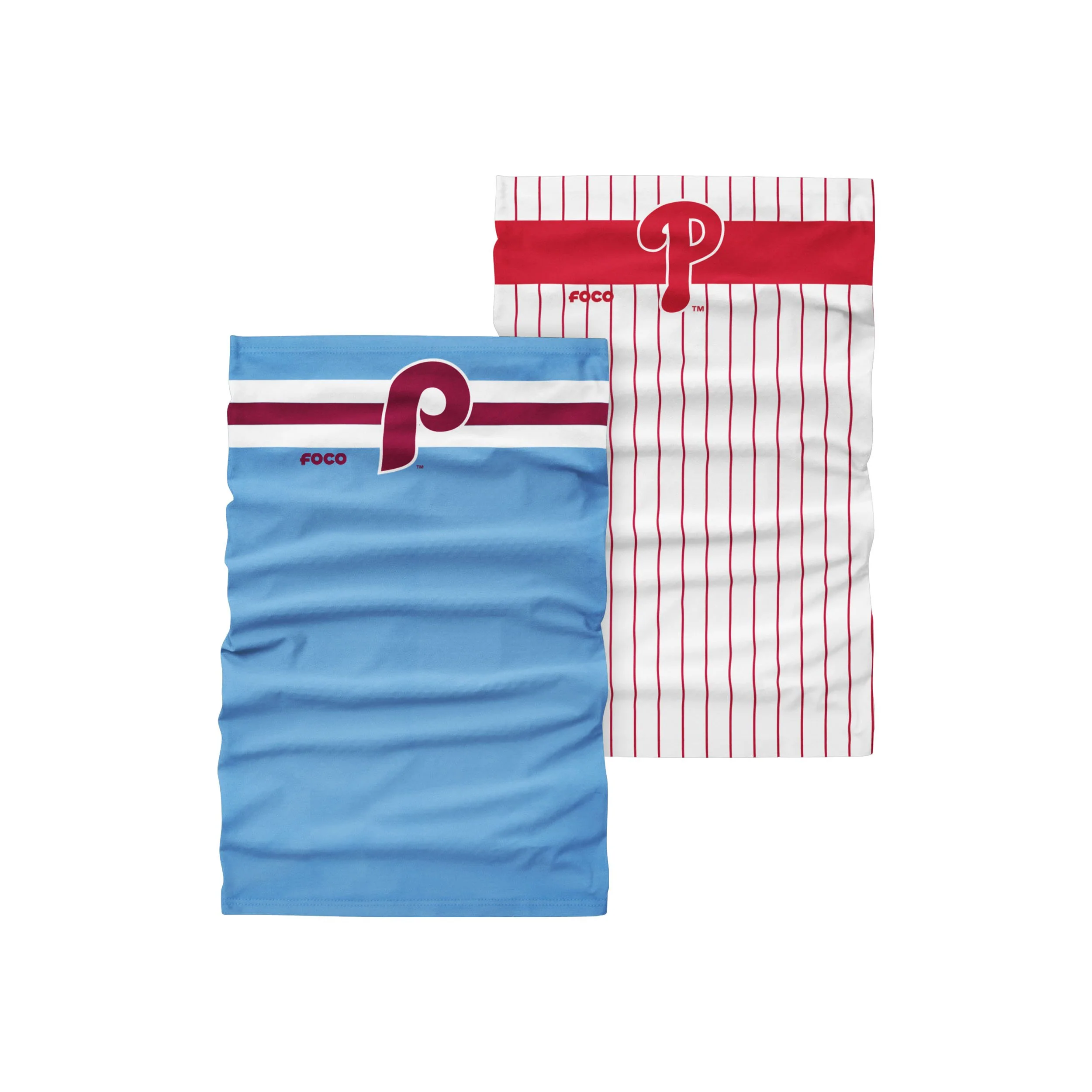 Philadelphia Phillies MLB Stitched 2 Pack Gaiter Scarf - Image 2