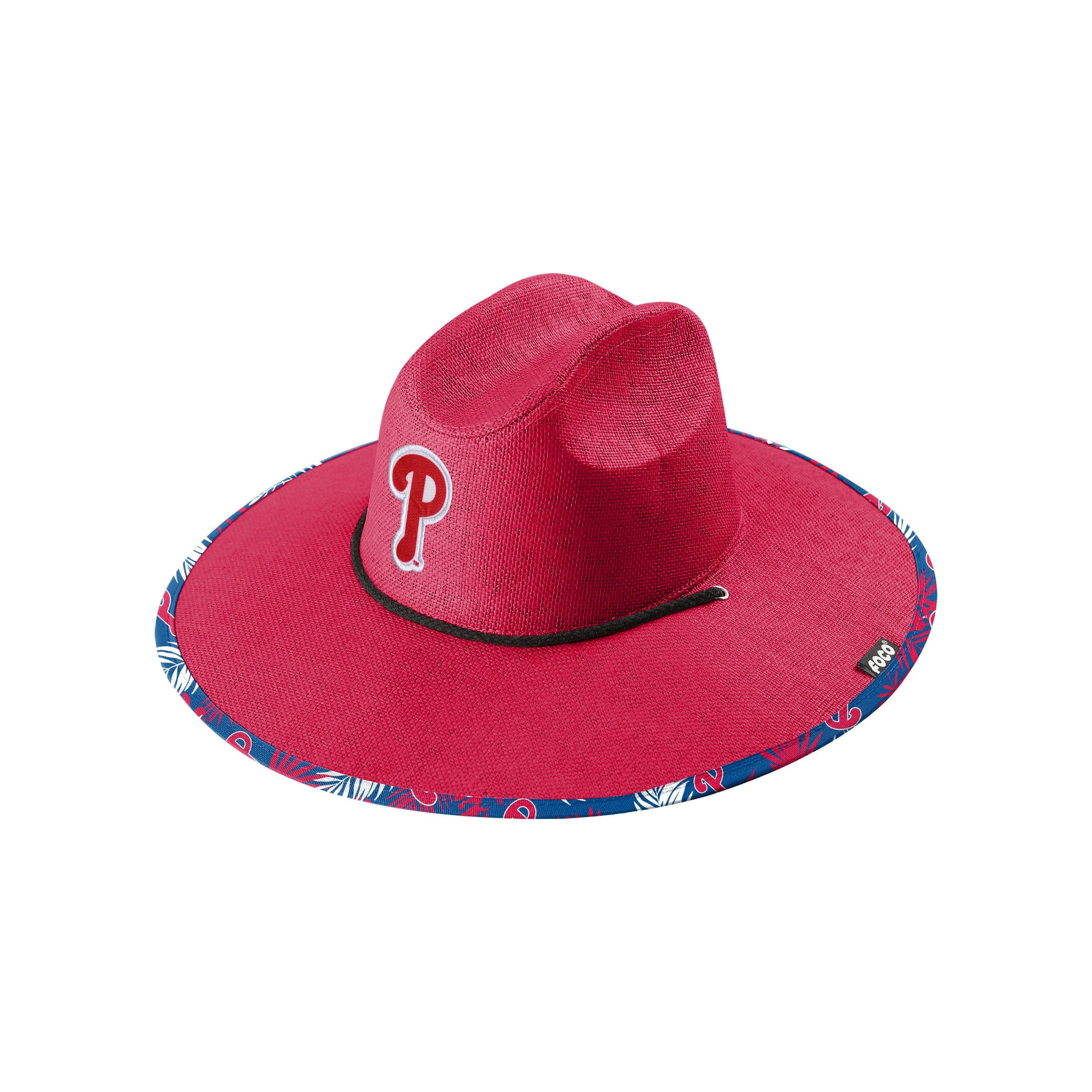 Philadelphia Phillies MLB Team Color Straw Hat - Image 3