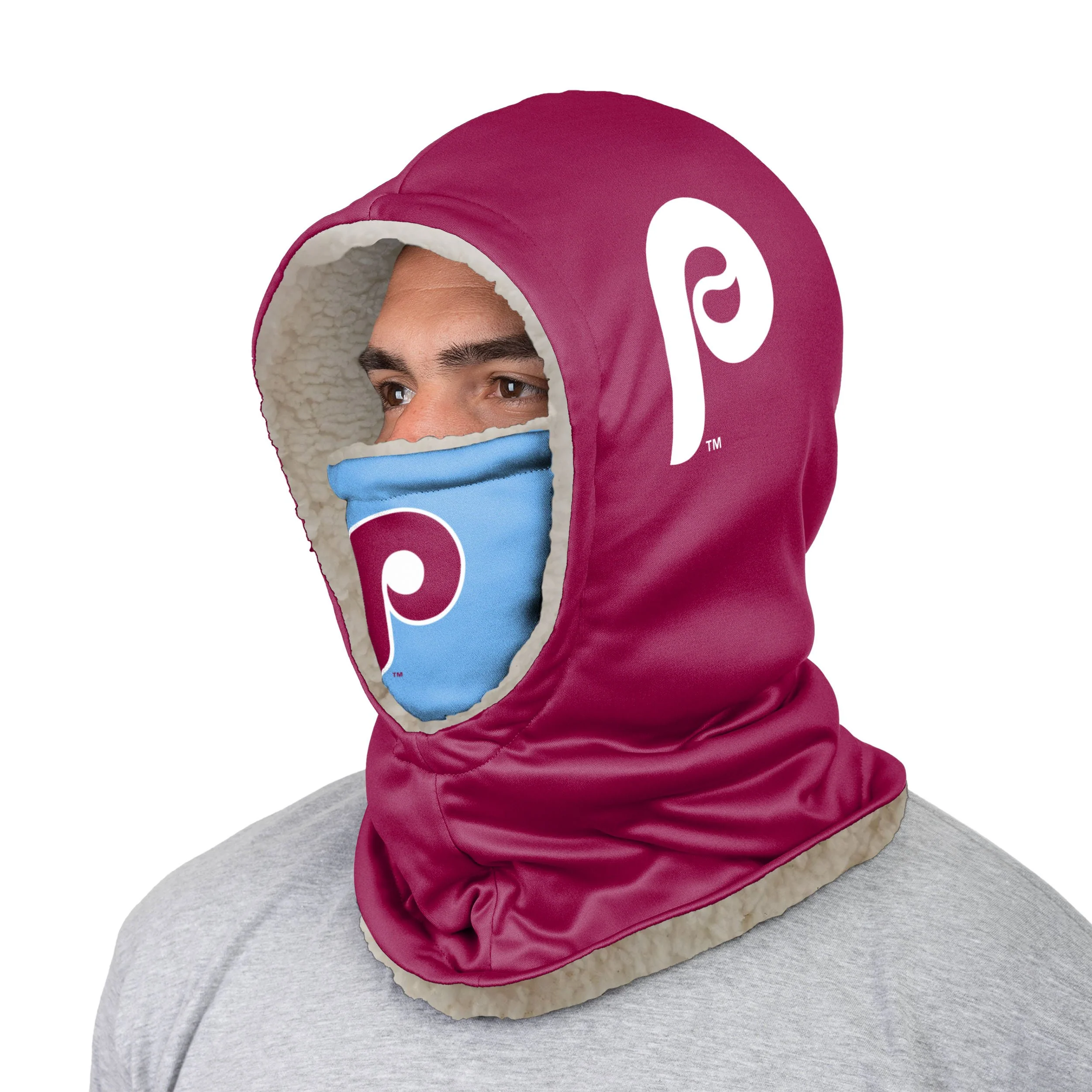 Philadelphia Phillies MLB Thematic Hooded Gaiter - Image 2