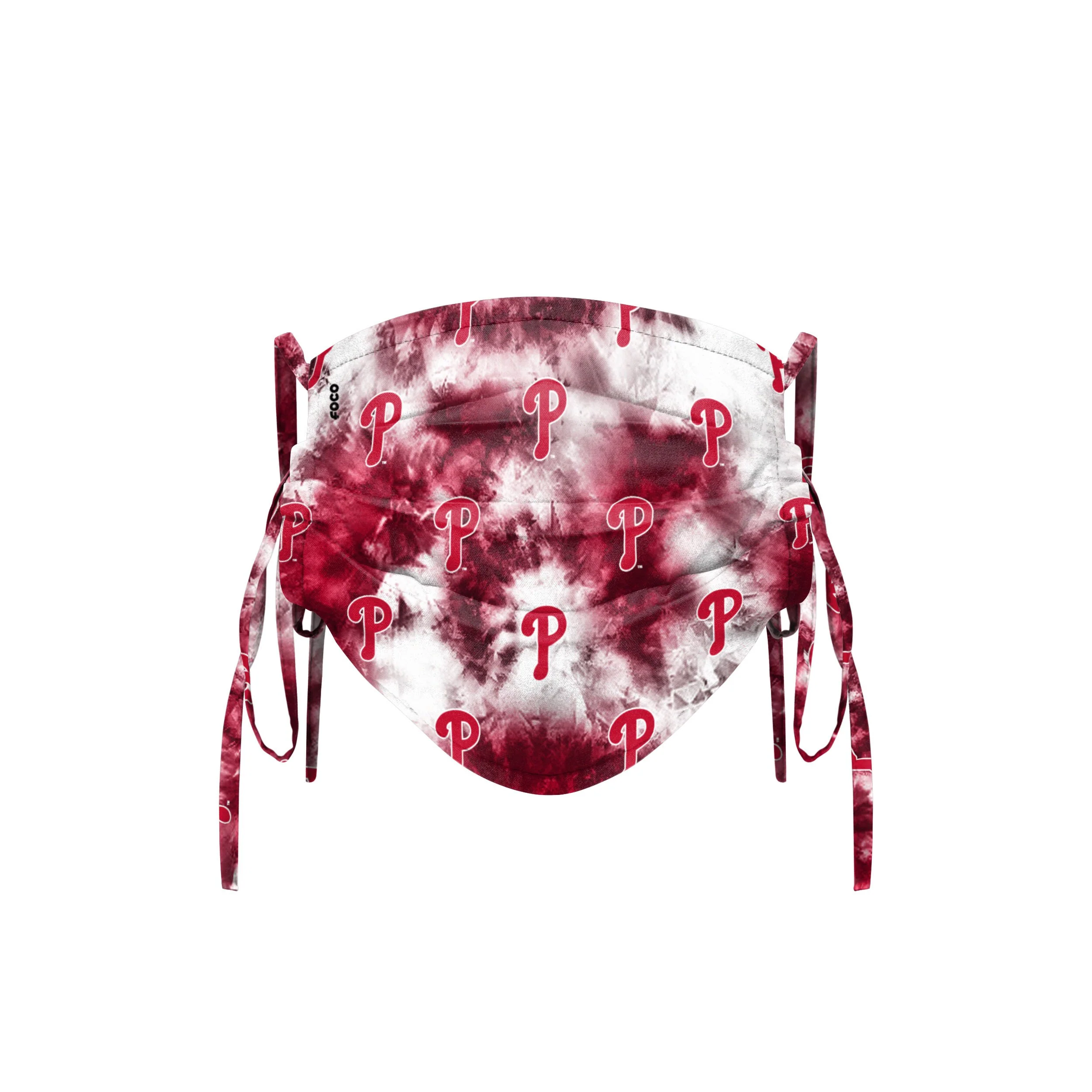 Philadelphia Phillies MLB Tie-Dye Tie-Back Face Cover - Image 2