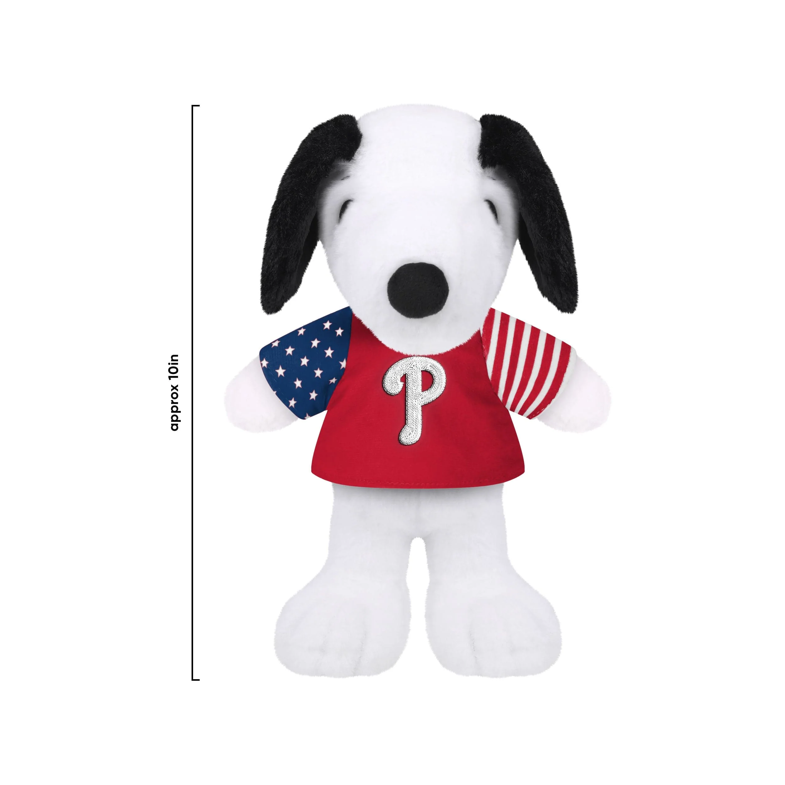 Philadelphia Phillies MLB USA Flag Snoopy Peanuts Team Jersey Plush - Image 3