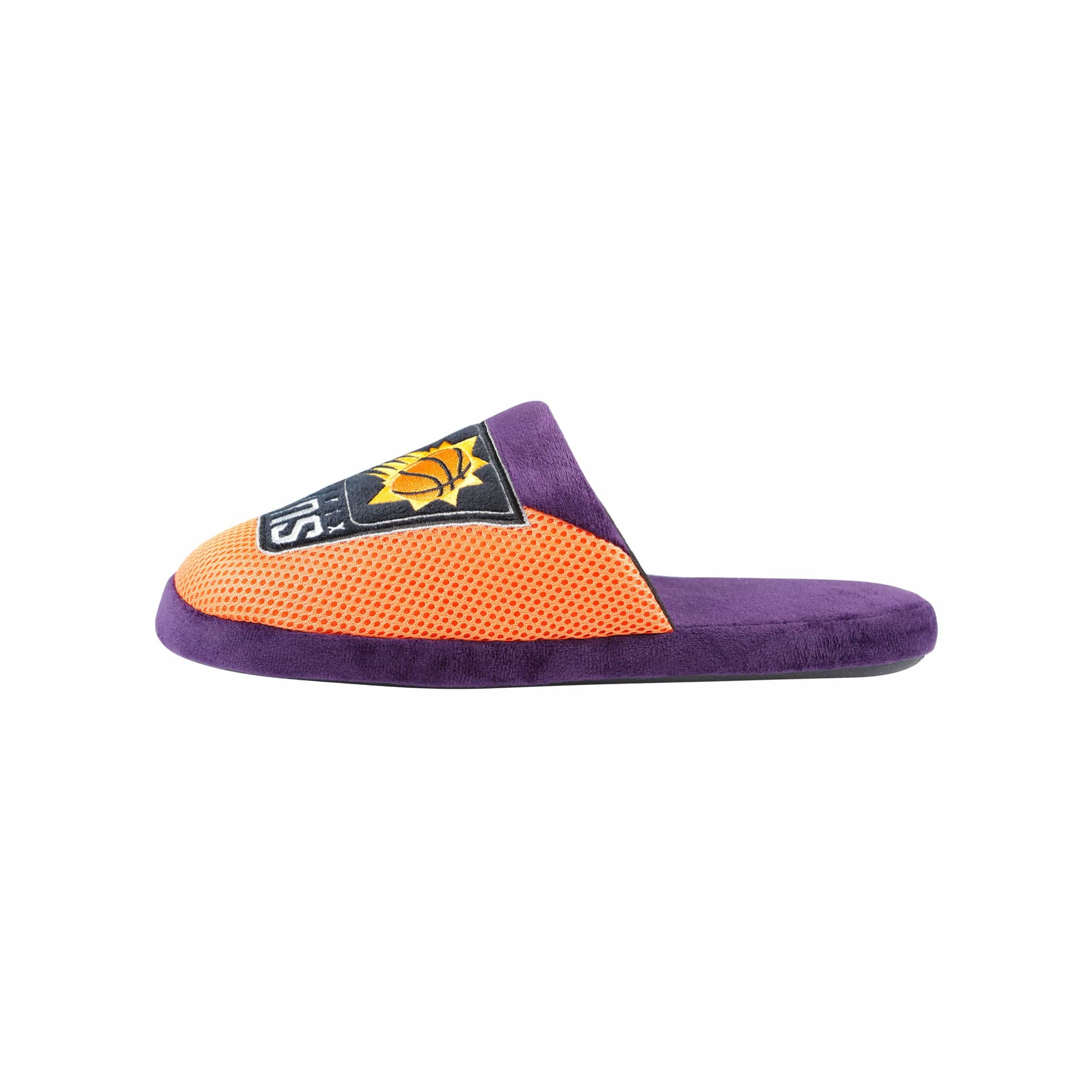 Phoenix Suns NBA Mens Team Logo Staycation Slippers - Image 2