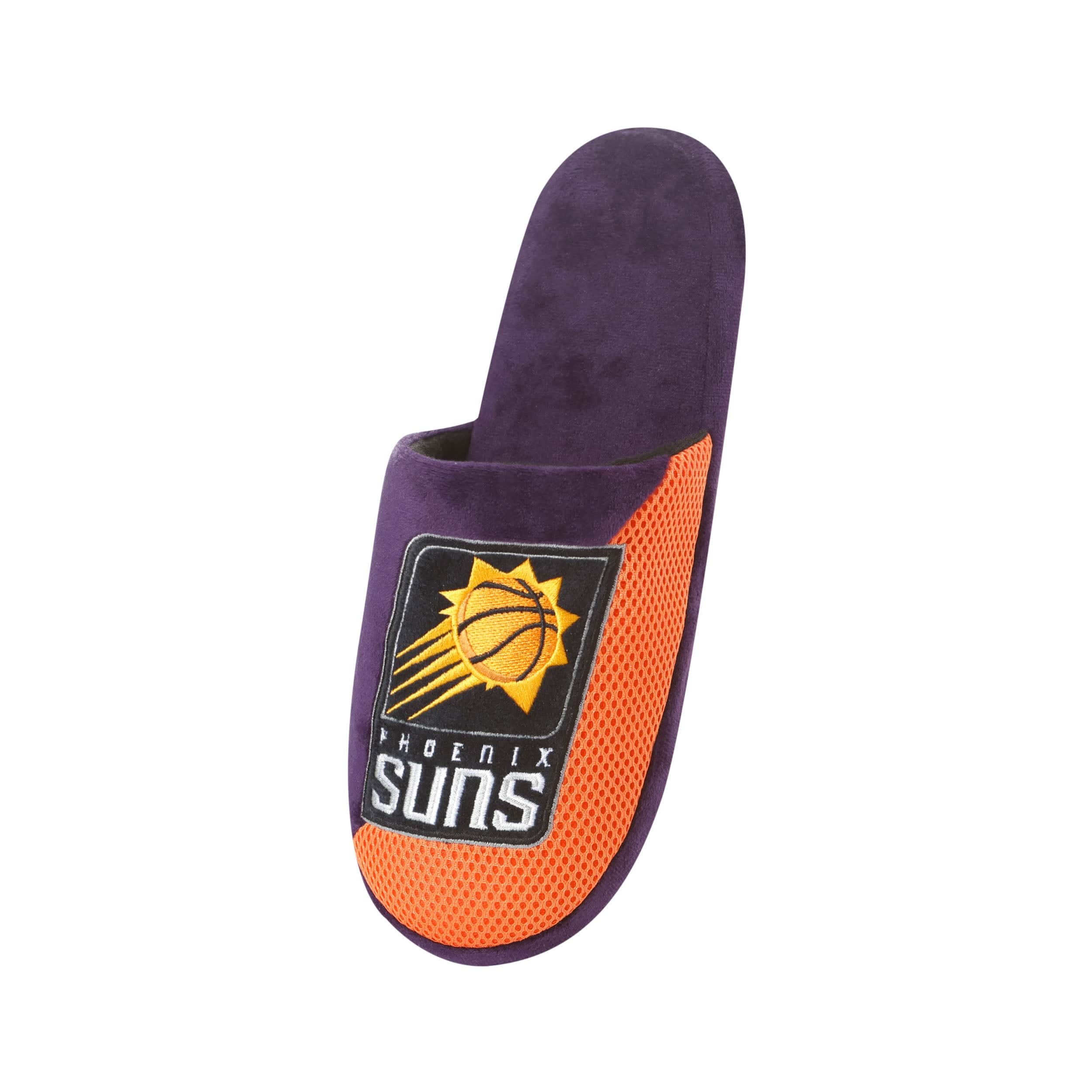 Phoenix Suns NBA Mens Team Logo Staycation Slippers - Image 3
