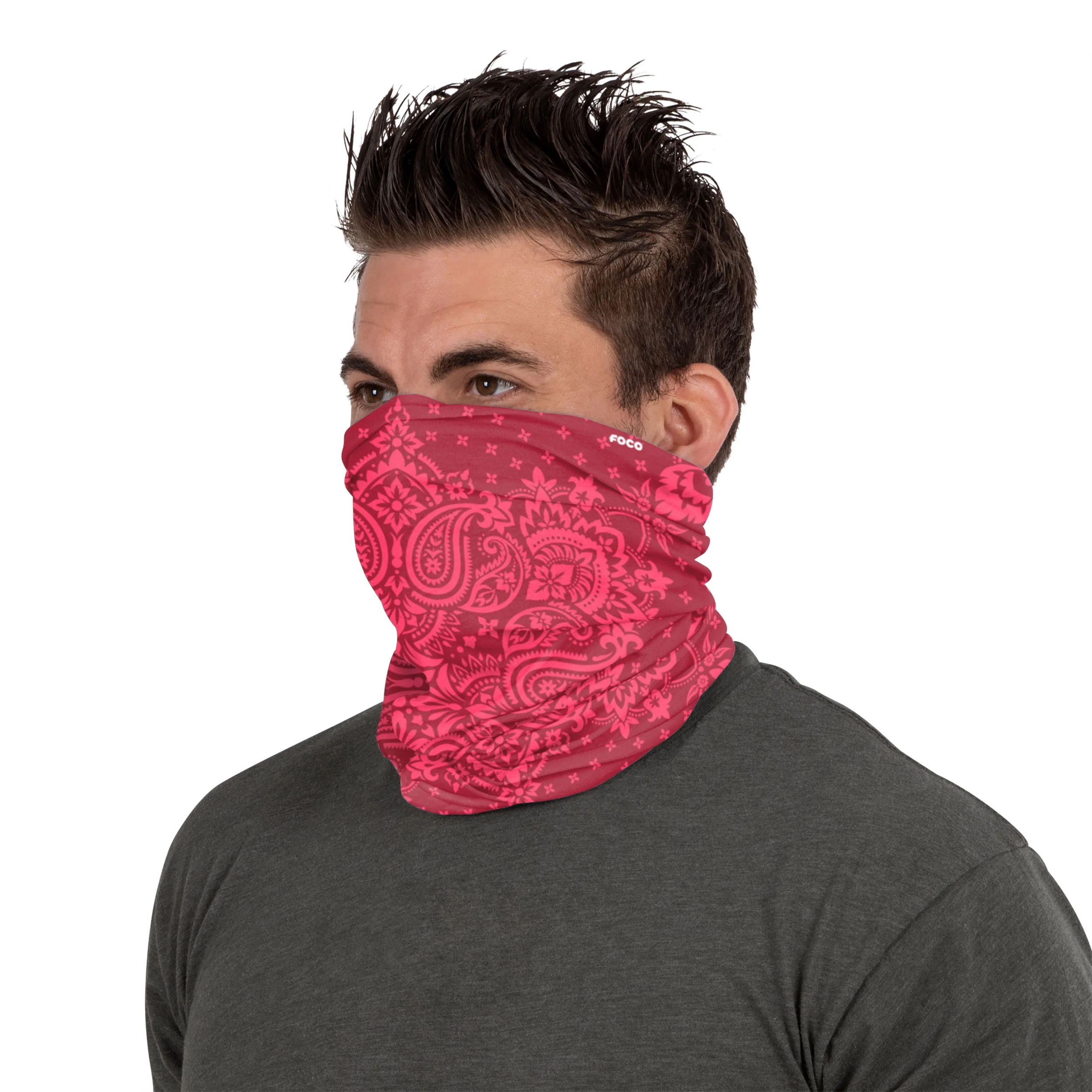 Pink Mirage Bandana Gaiter Scarf - Image 3