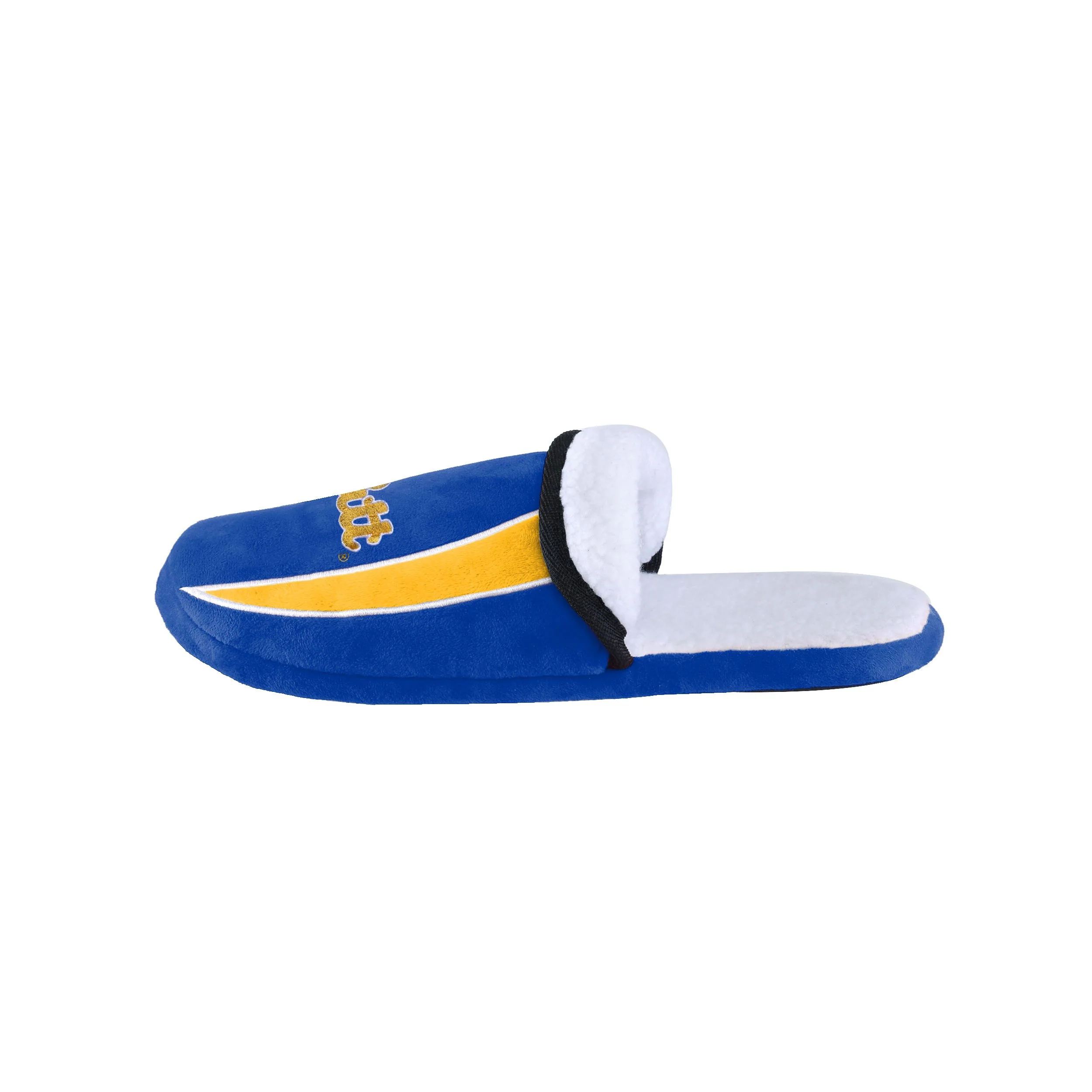 Pittsburgh Panthers NCAA Mens Sherpa Slide Slippers - Image 2