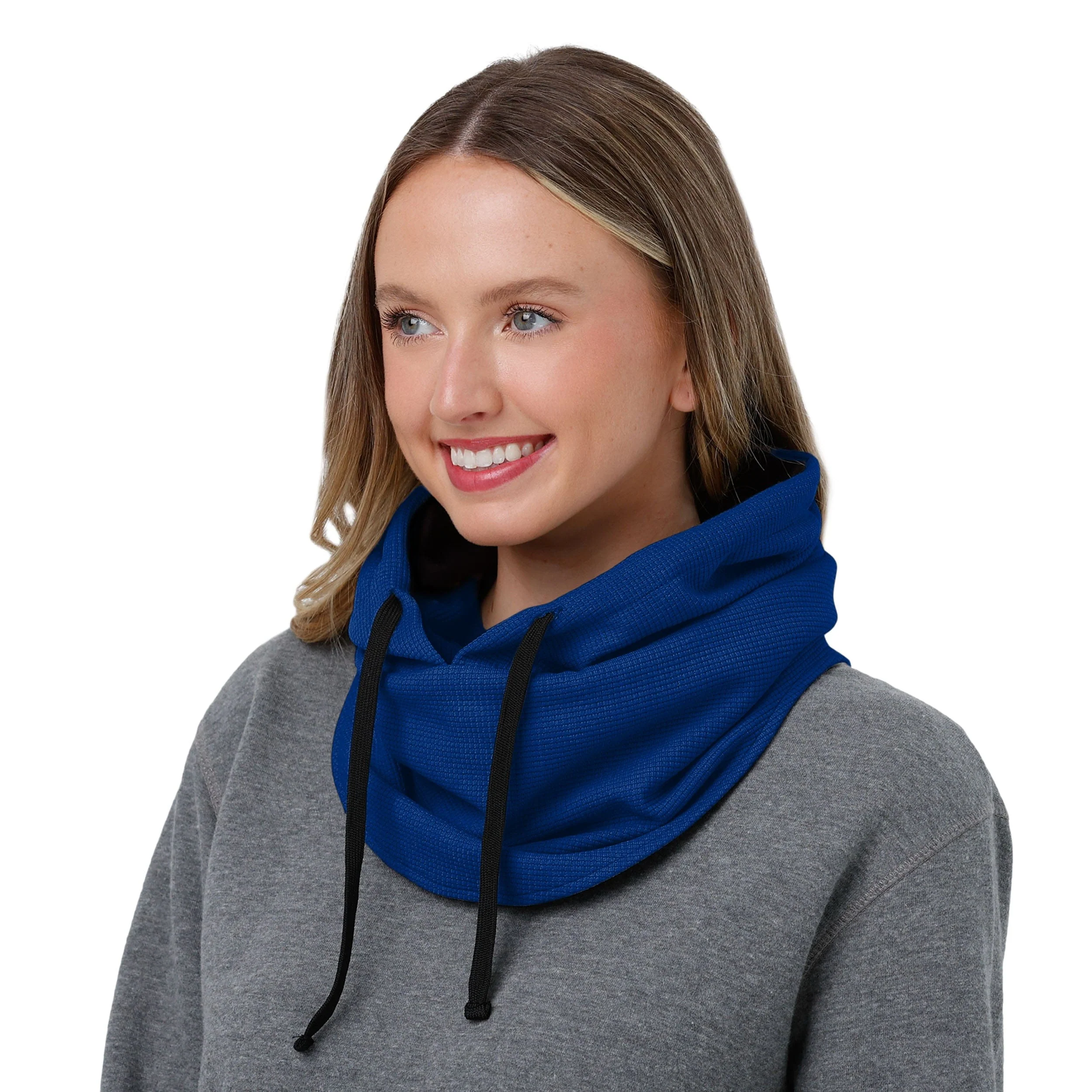 Pittsburgh Panthers NCAA Waffle Drawstring Hooded Gaiter - Image 4