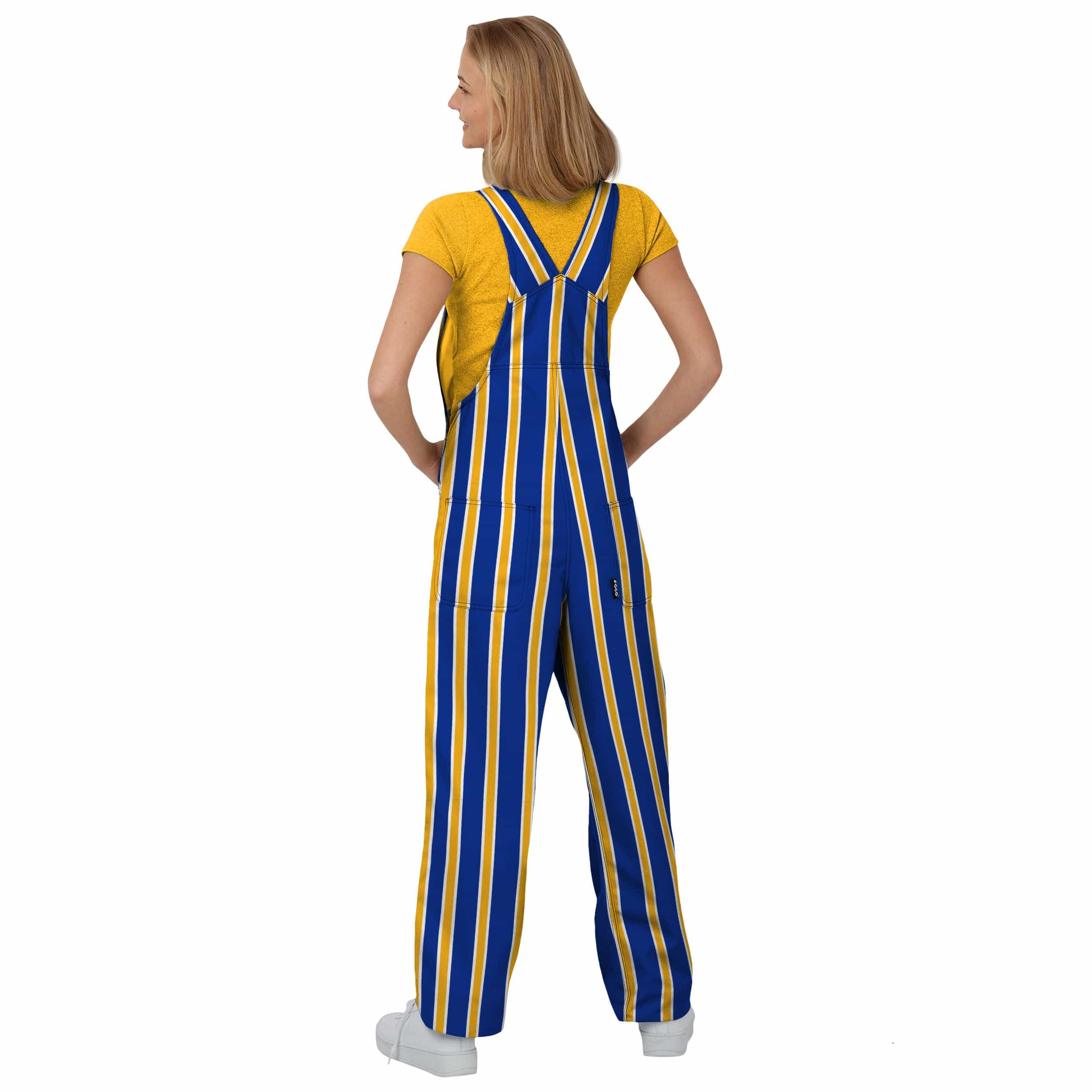 Pittsburgh Panthers NCAA Womens Sideline Spirit Bib Overalls - Image 2