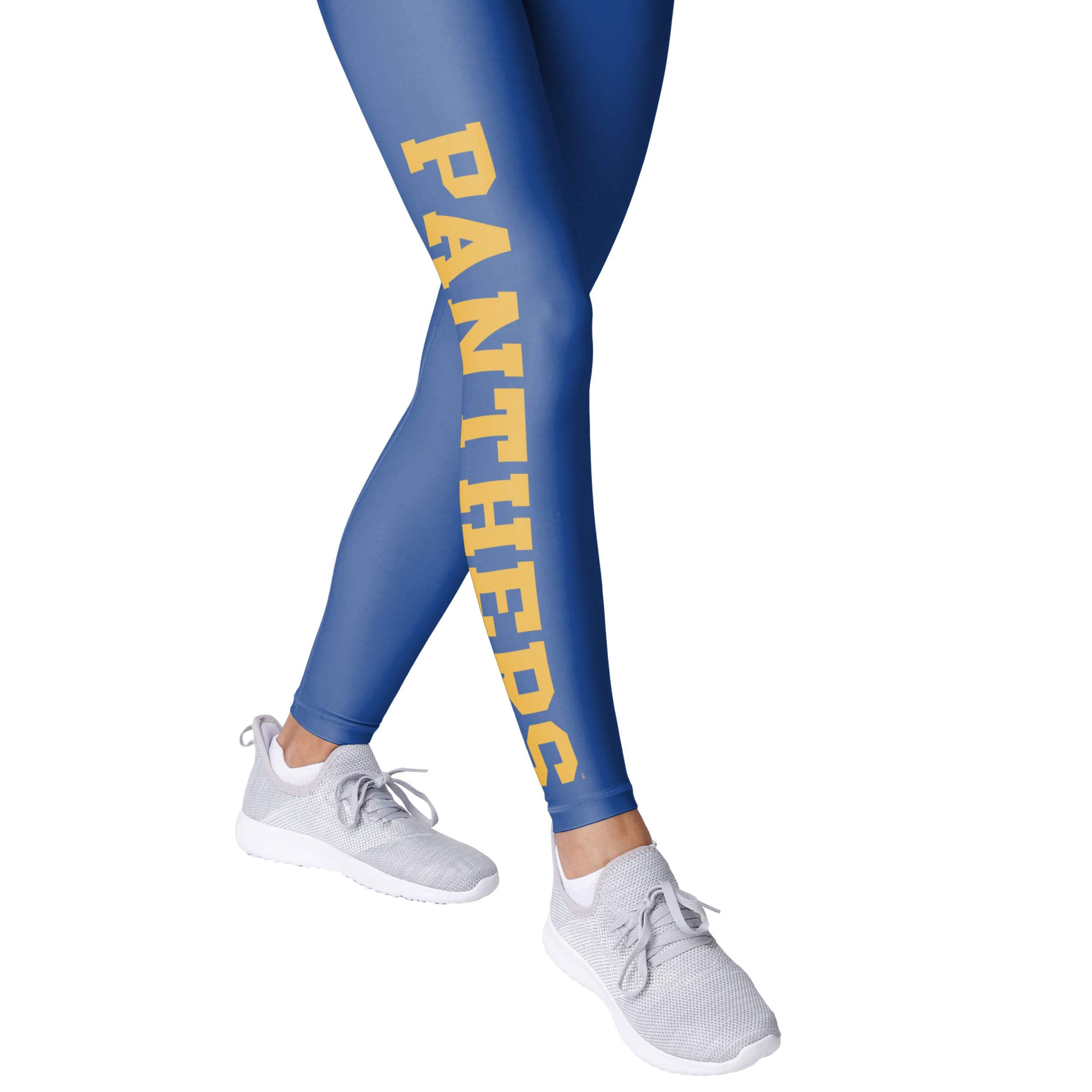 Pittsburgh Panthers NCAA Womens Solid Big Wordmark Leggings - Image 4