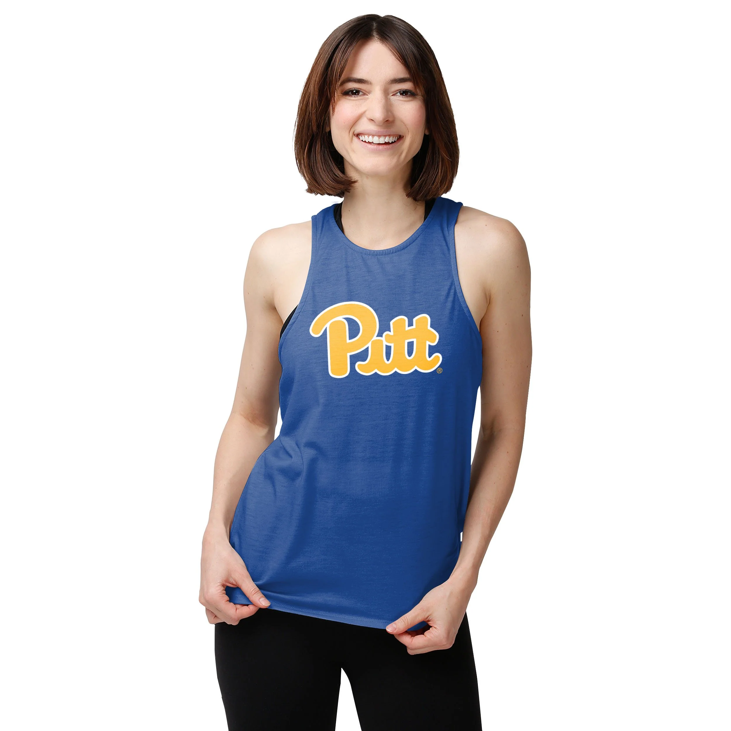 Pittsburgh Panthers NCAA Womens Tie-Breaker Sleeveless Top - Image 2