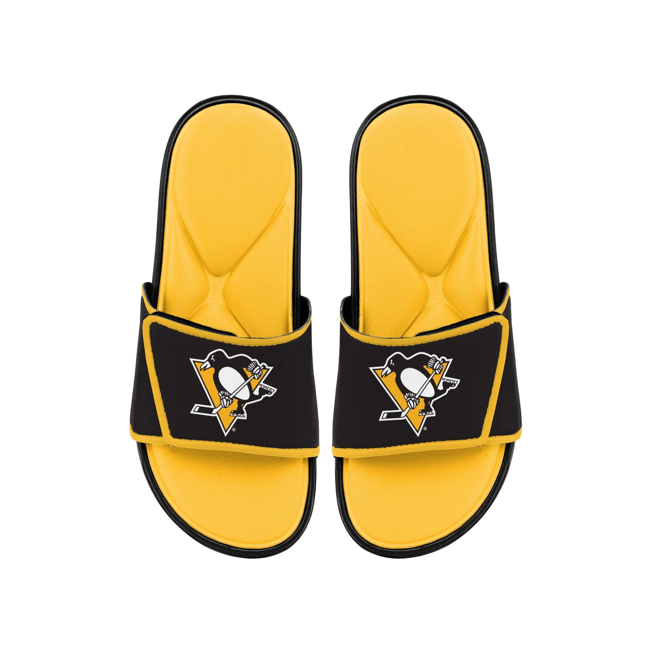 Pittsburgh Penguins NHL Mens Foam Sport Slide Sandals - Image 4