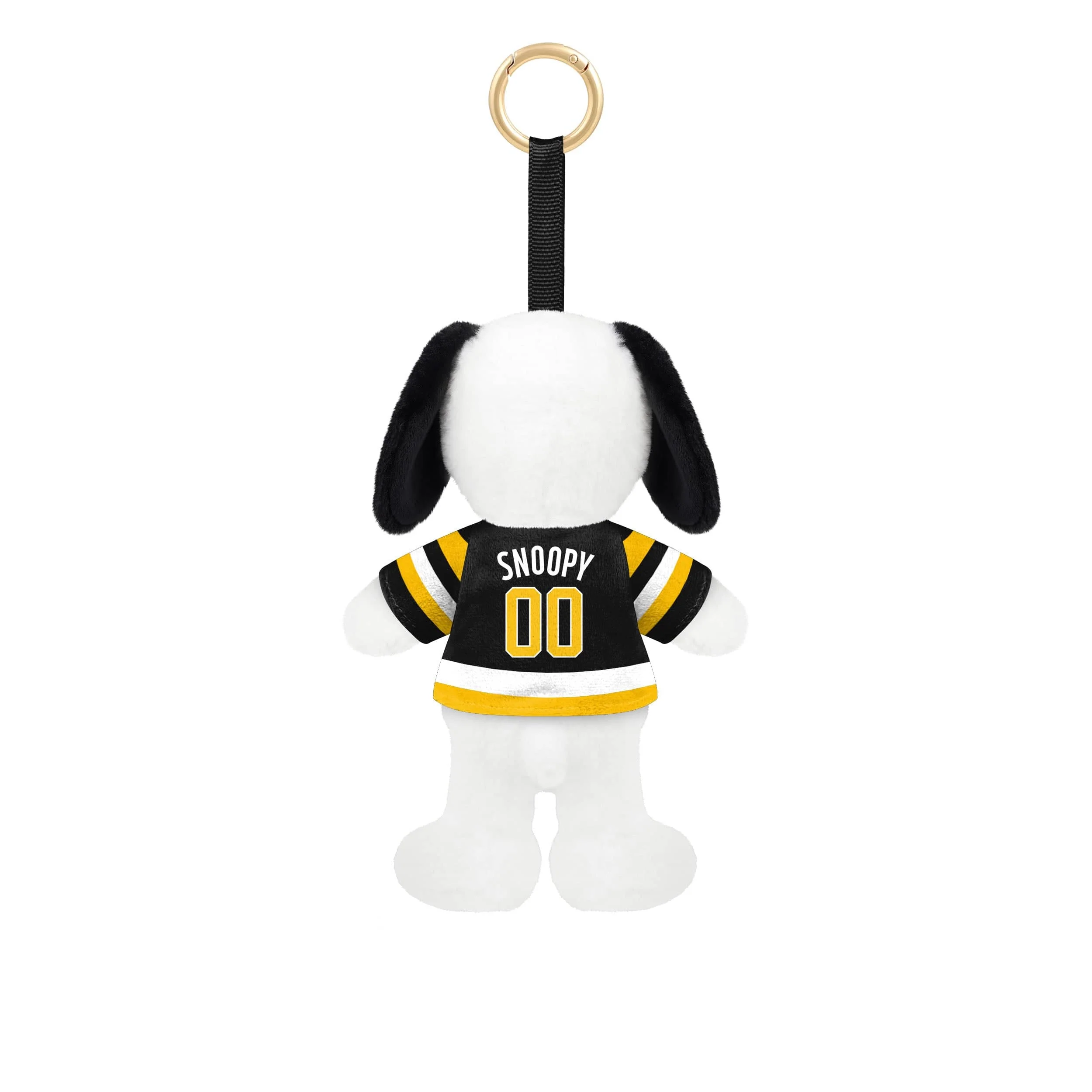 Pittsburgh Penguins NHL Plush Snoopy Peanuts Bag Charm Keychain (PREORDER - SHIPS LATE JUNE) - Image 2