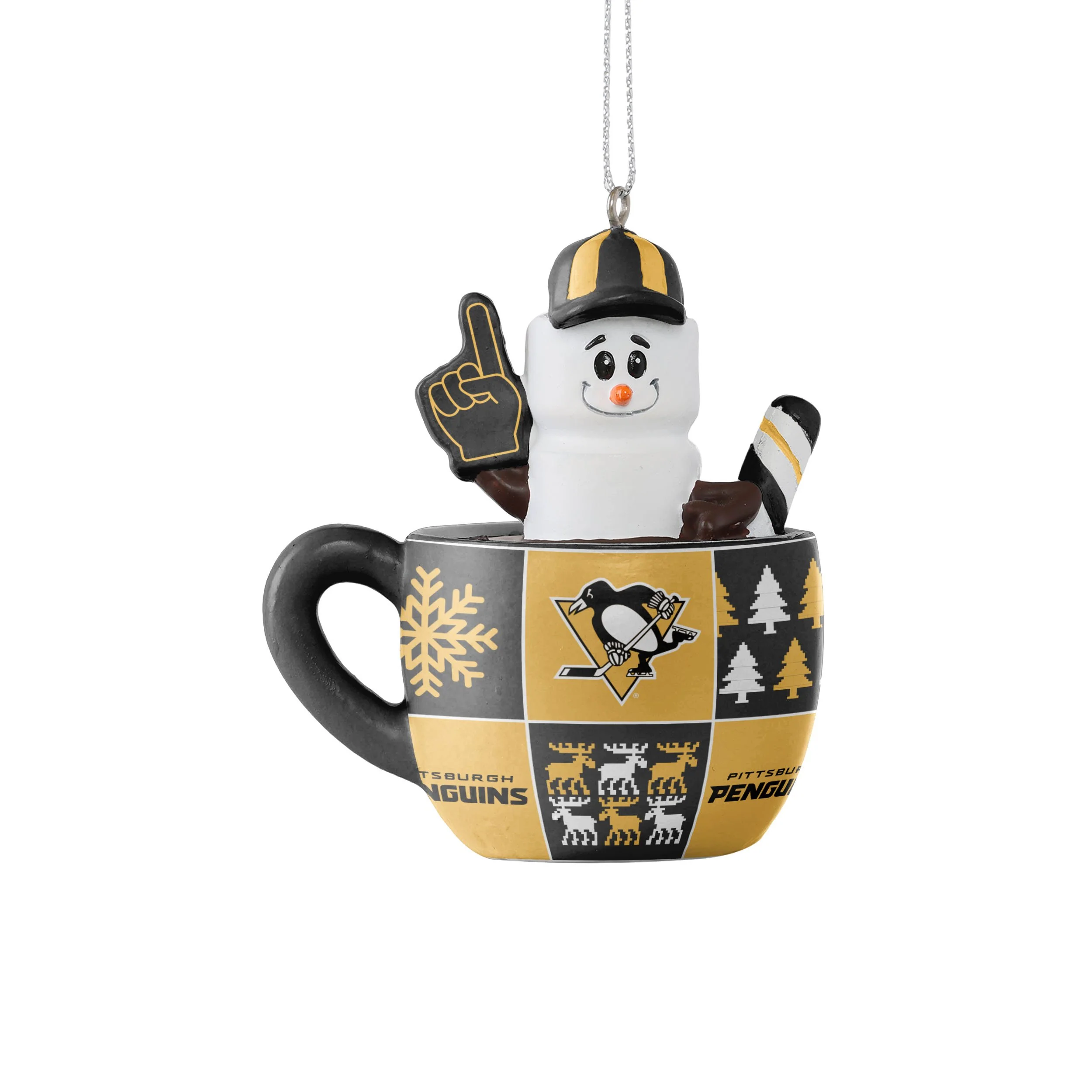 Pittsburgh Penguins NHL Smores Mug Ornament