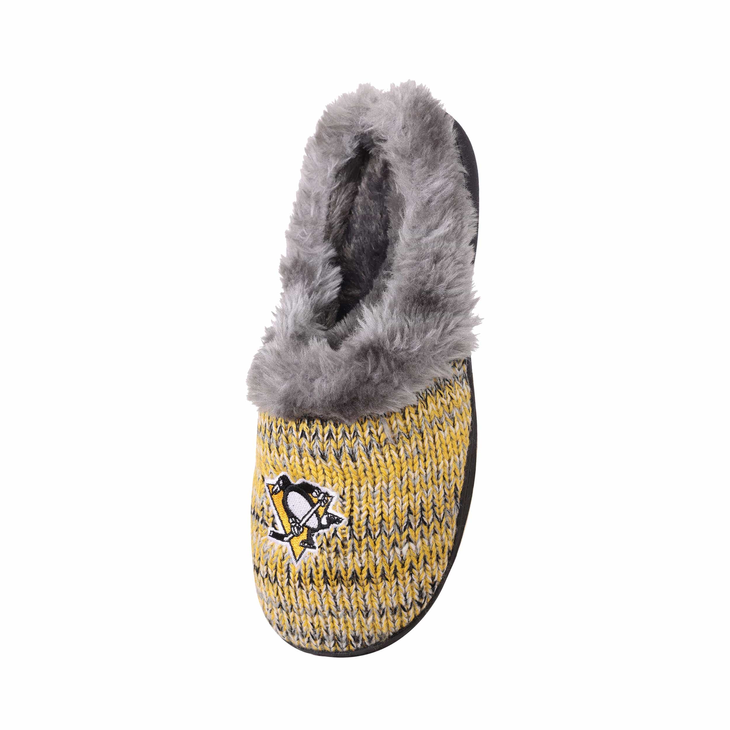 Pittsburgh Penguins NHL Womens Peak Slide Slippers - Image 3