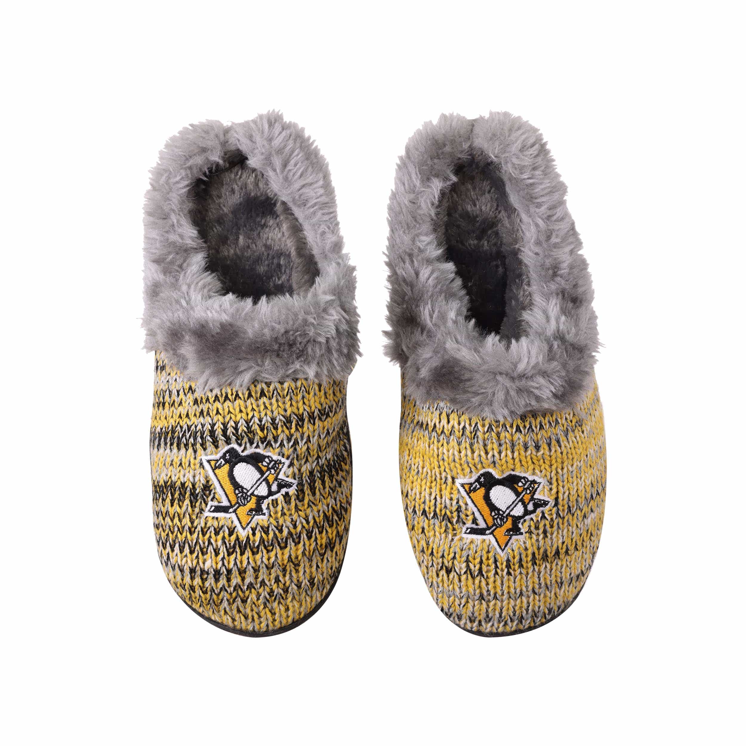Pittsburgh Penguins NHL Womens Peak Slide Slippers - Image 4