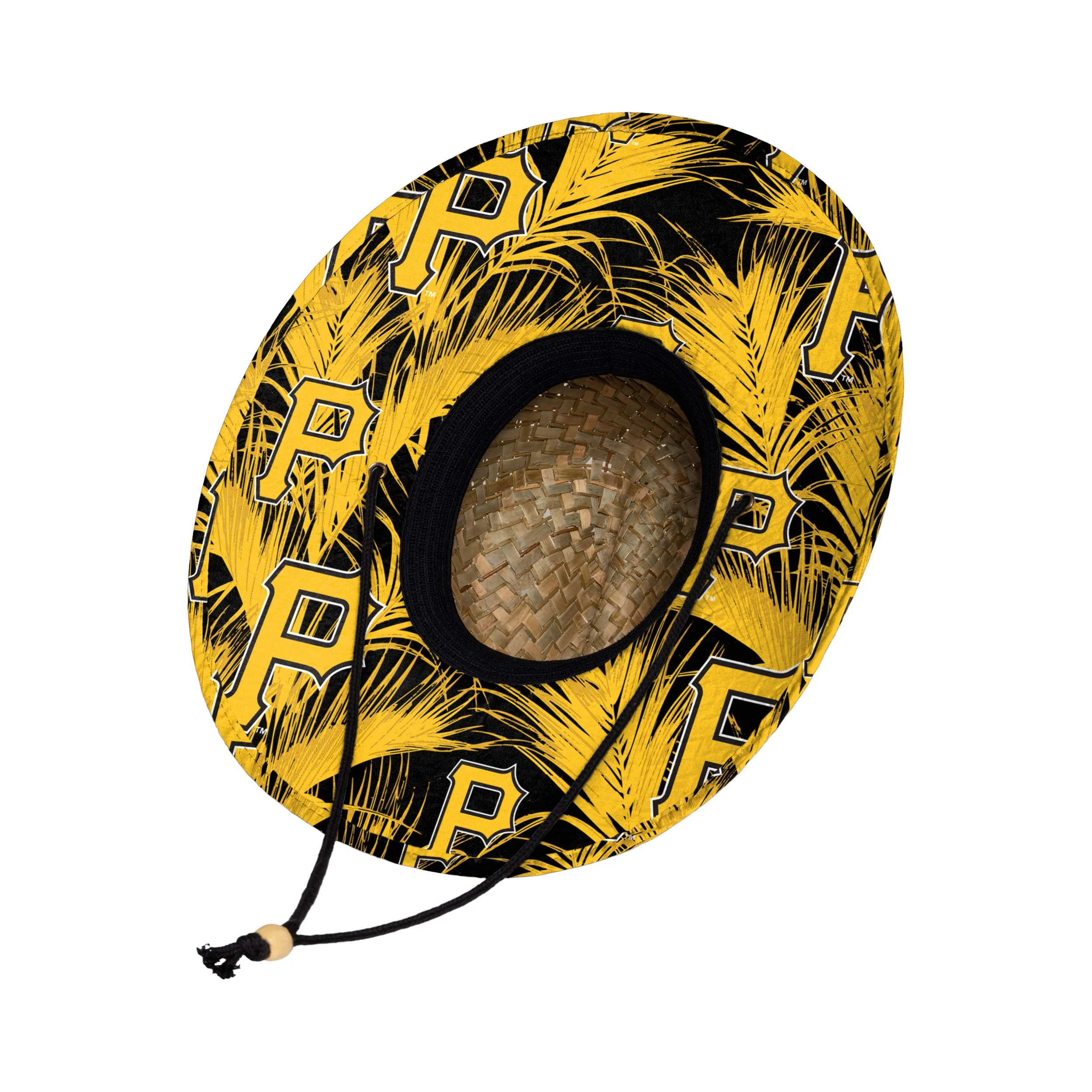 Pittsburgh Pirates MLB Floral Straw Hat - Image 2